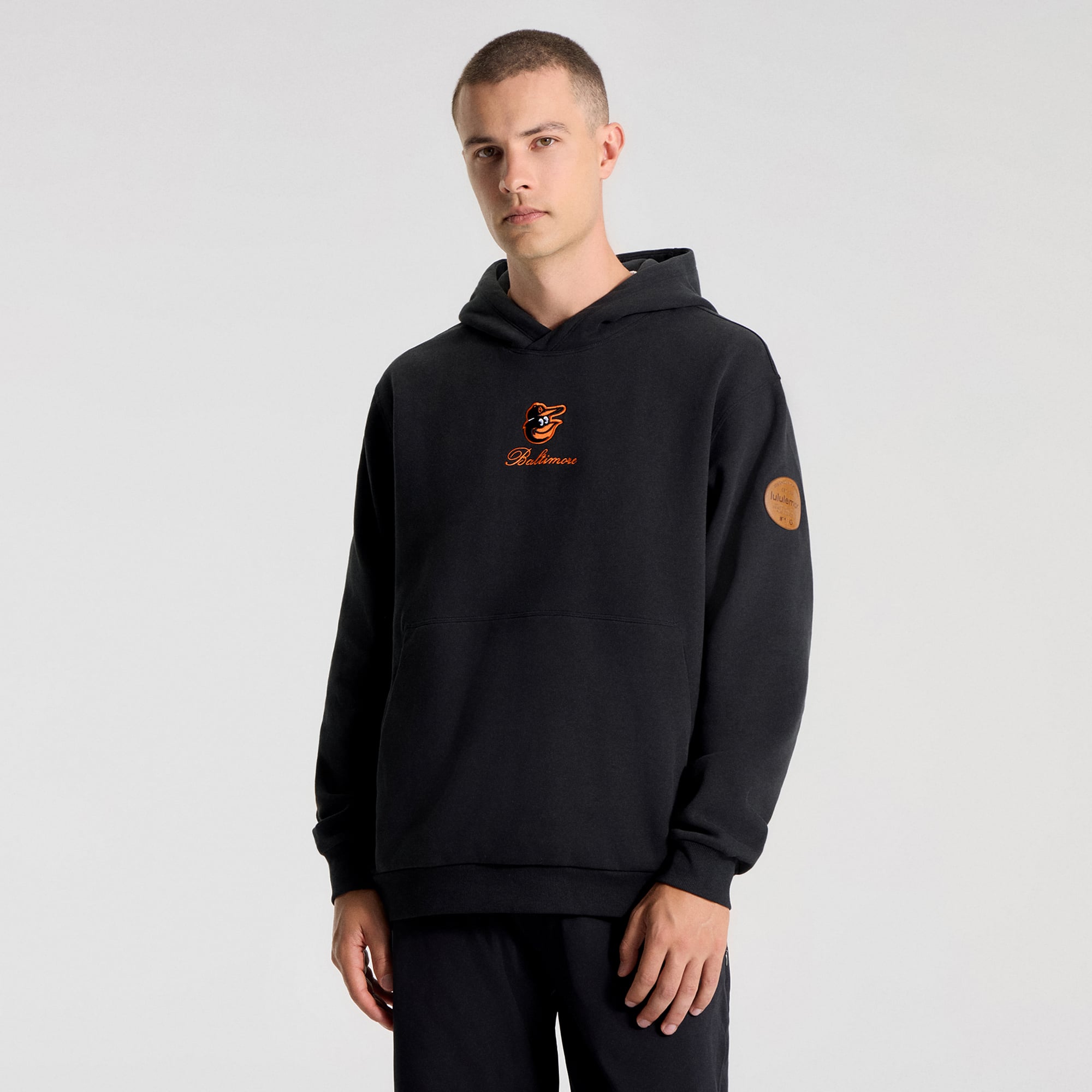 Men's lululemon Black Baltimore Orioles Steady State Hoodie