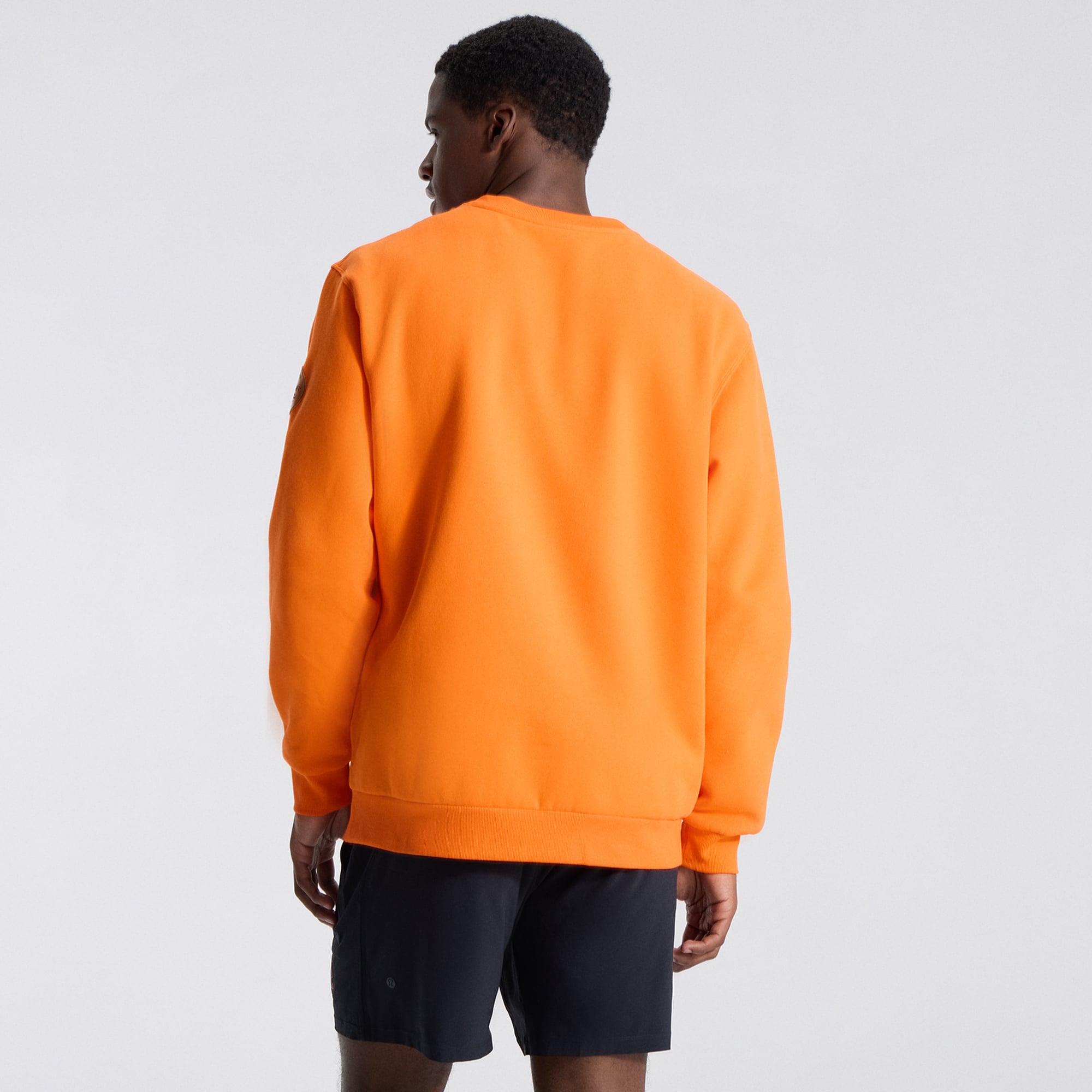 Men's lululemon Total Orange Baltimore Orioles Steady State Sweatshirt
