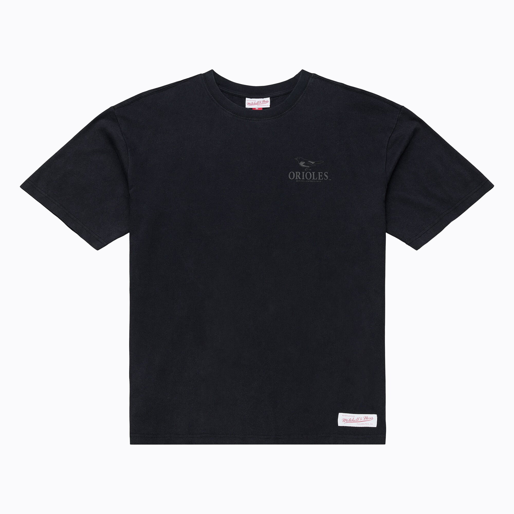 T-shirt Mitchell & Ness Core Essentials noir pour homme
