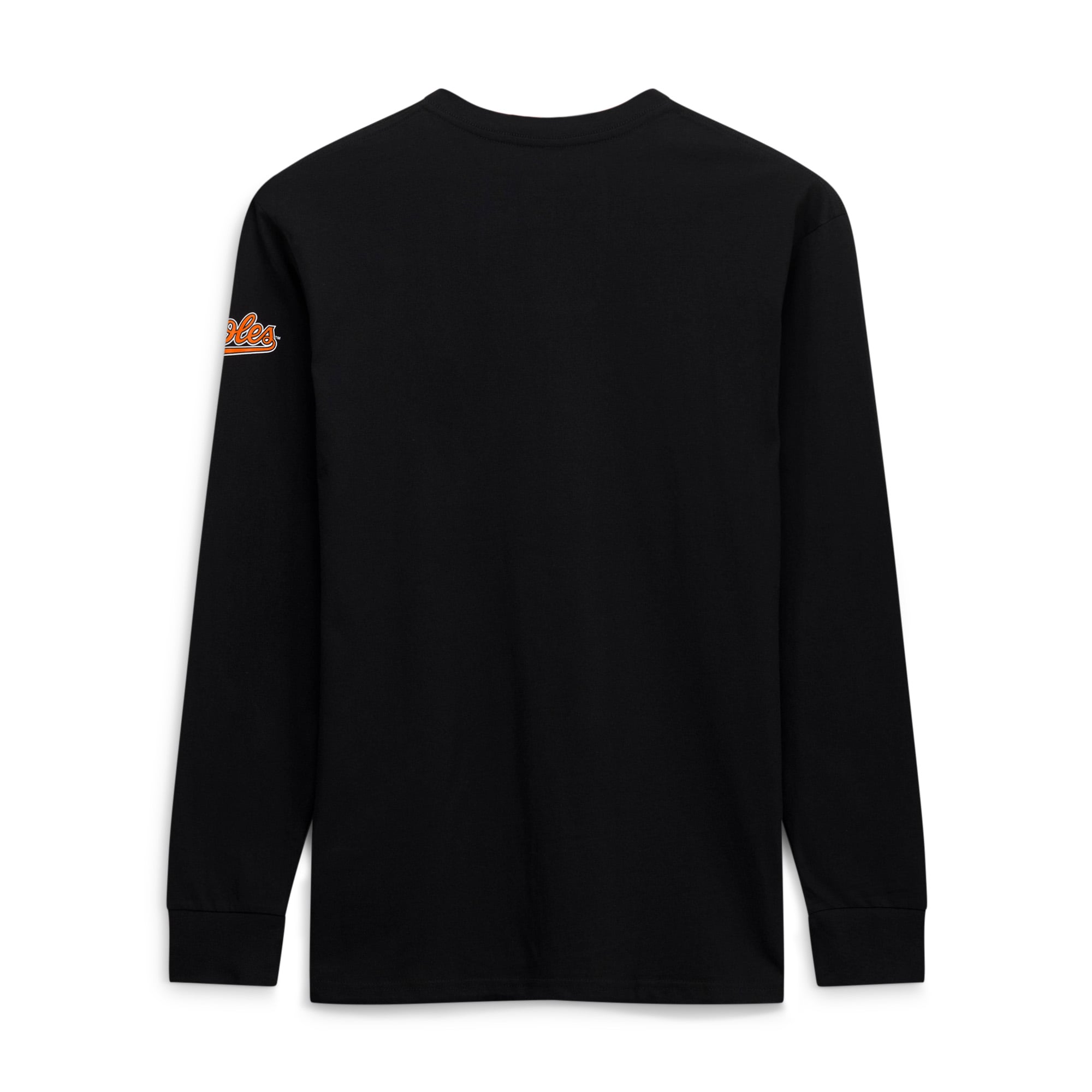 Men's Mitchell & Ness Cal Ripken Jr. Black Baltimore Orioles Player Graphic Long Sleeve T-Shirt