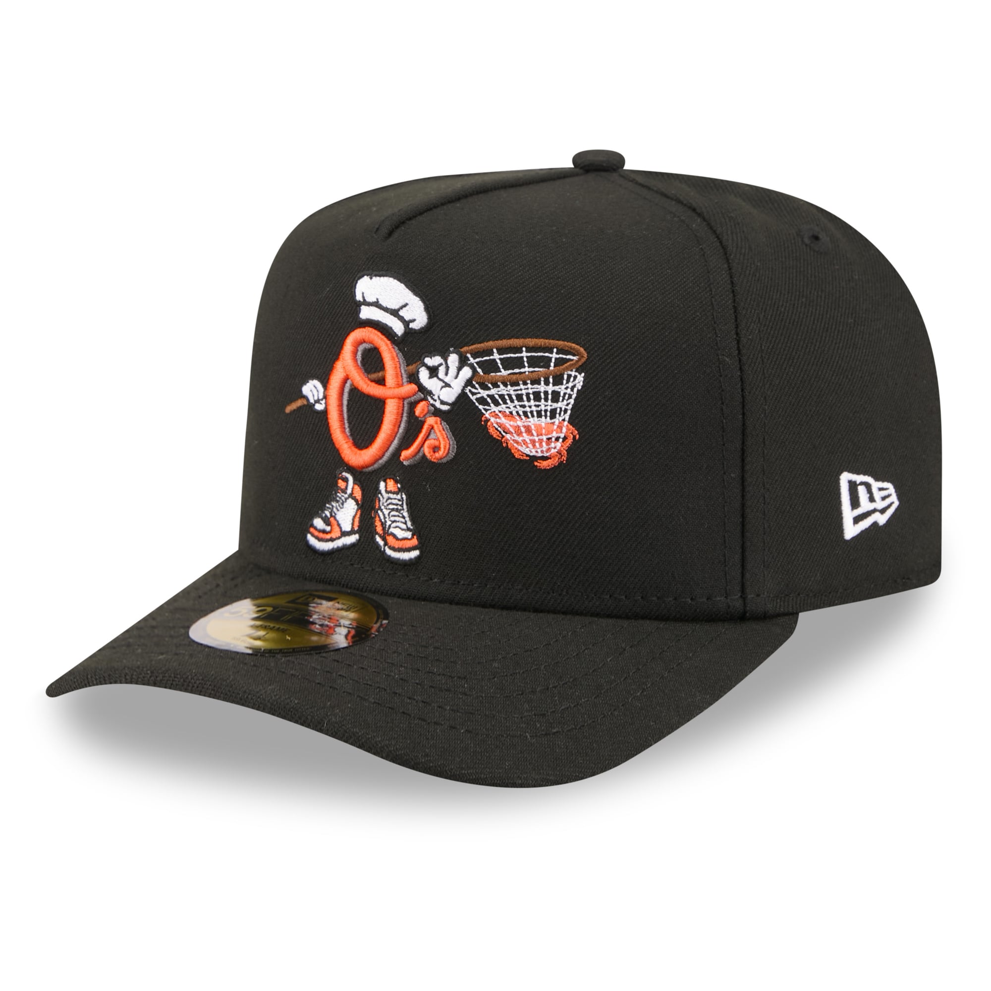 Casquette ajustée New Era 59FIFTY noire pour homme