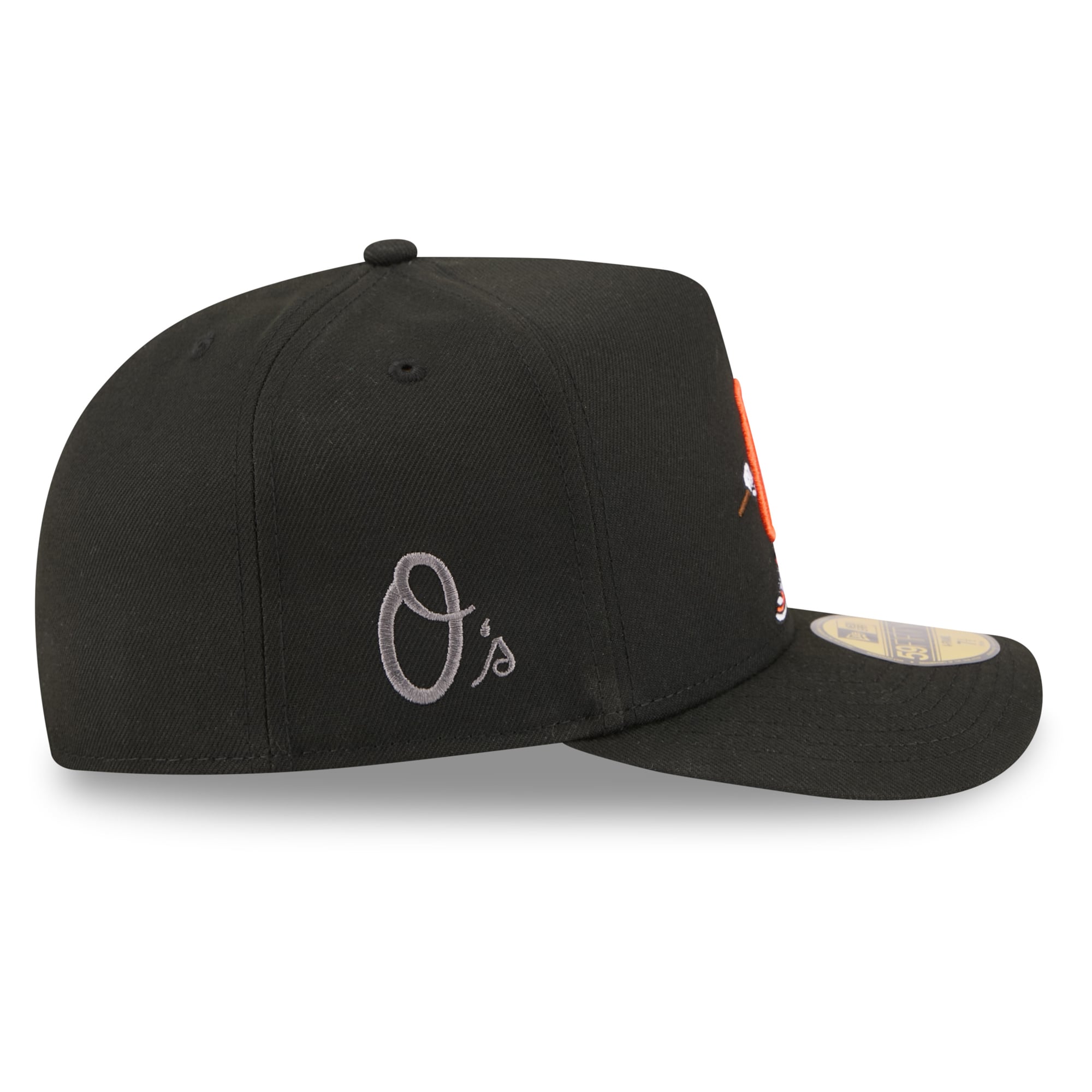 Casquette ajustée New Era 59FIFTY noire pour homme