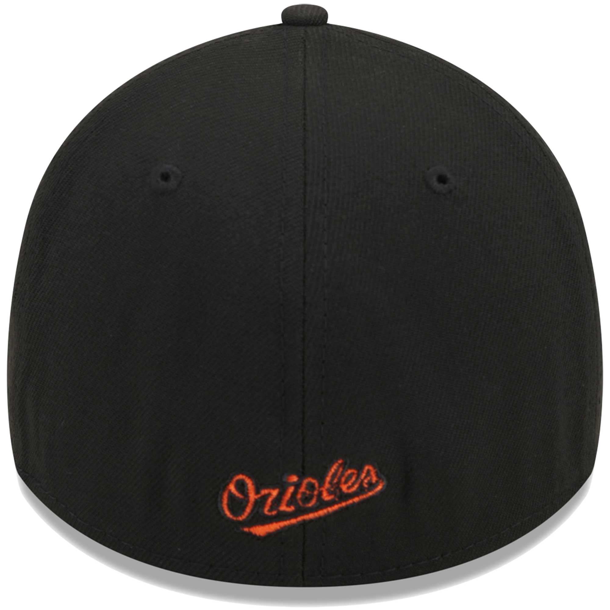 Casquette Flex 39THIRTY noire avec logo Baltimore Orioles New Era pour homme