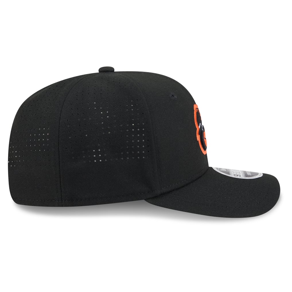 Baltimore Orioles New Era Performance 9SEVENTY Adjustable Hat - Black