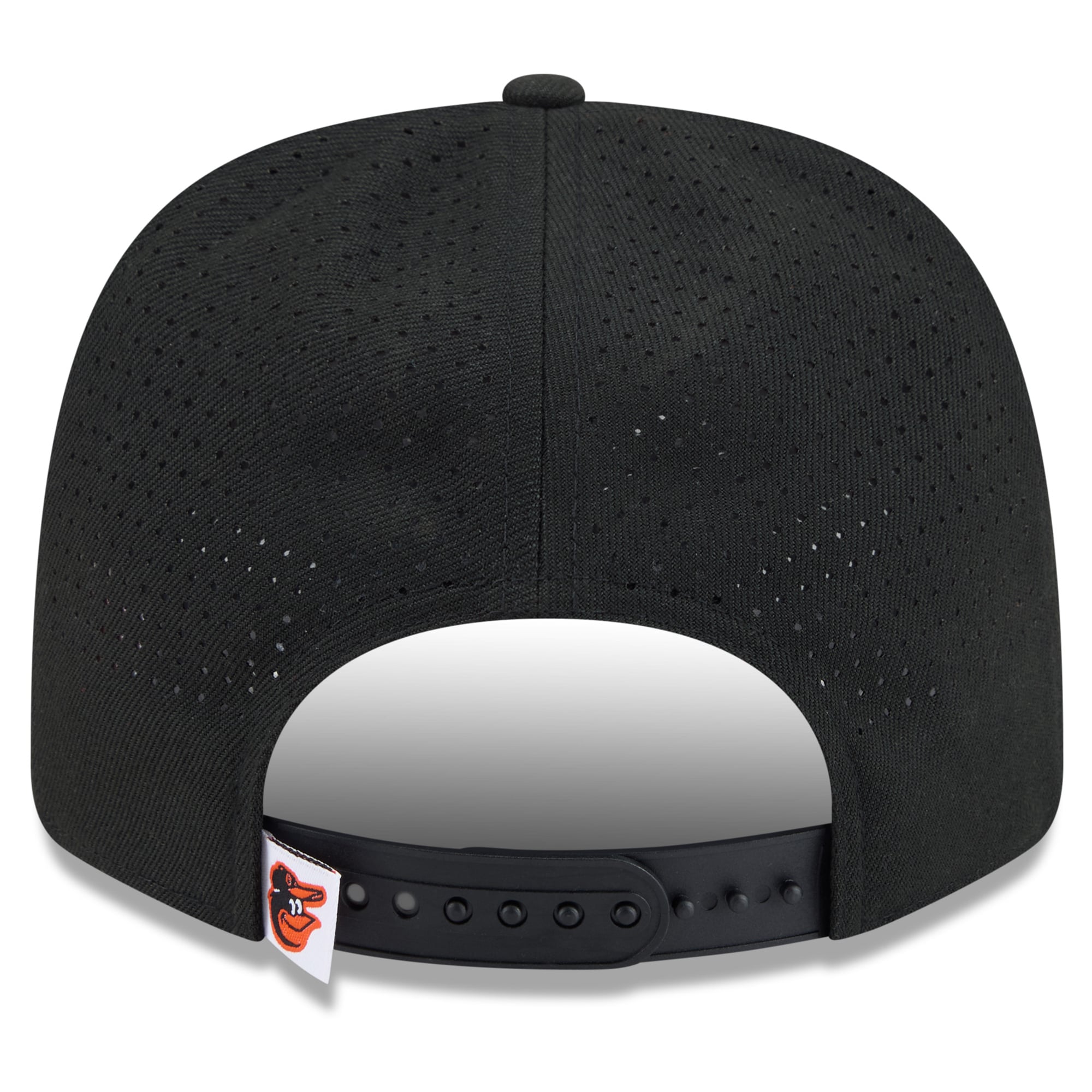 Casquette ajustable New Era noire Baltimore Orioles Performance 9SEVENTY pour homme