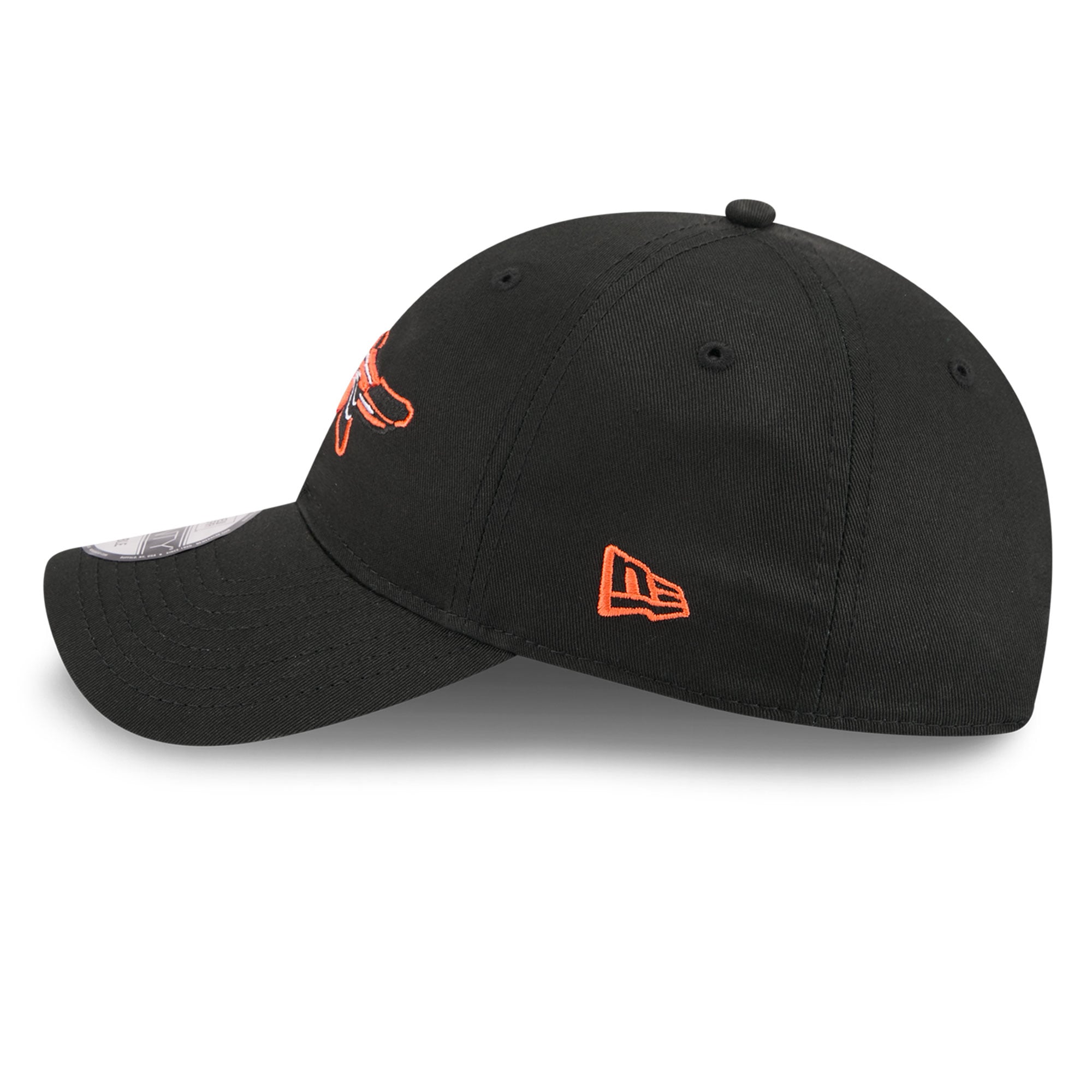 Casquette ajustable New Era noire Baltimore Orioles Seinfeld 9TWENTY pour homme