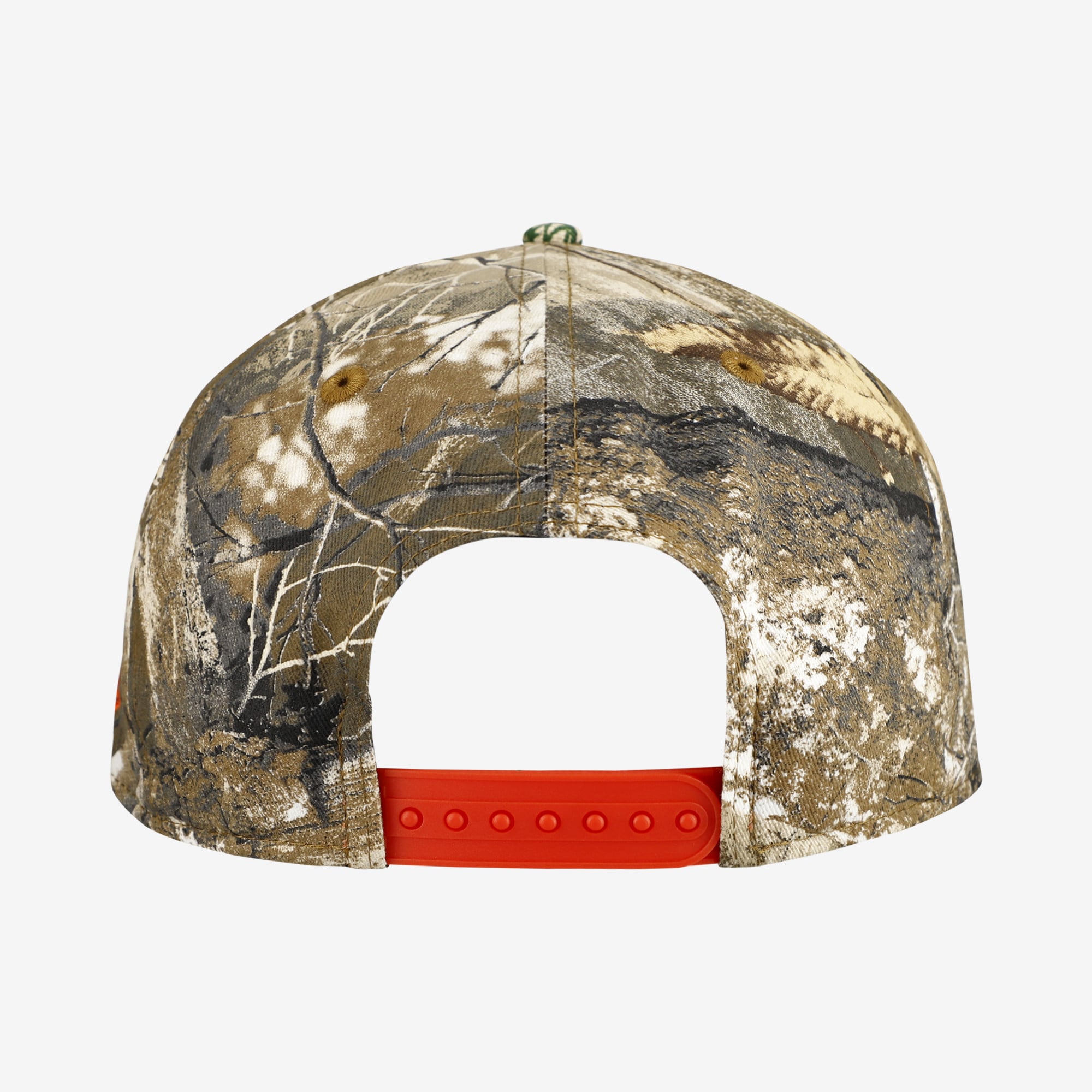 Casquette snapback New Era 9FIFTY camouflage Baltimore Orioles Realtree Orange Pop pour homme