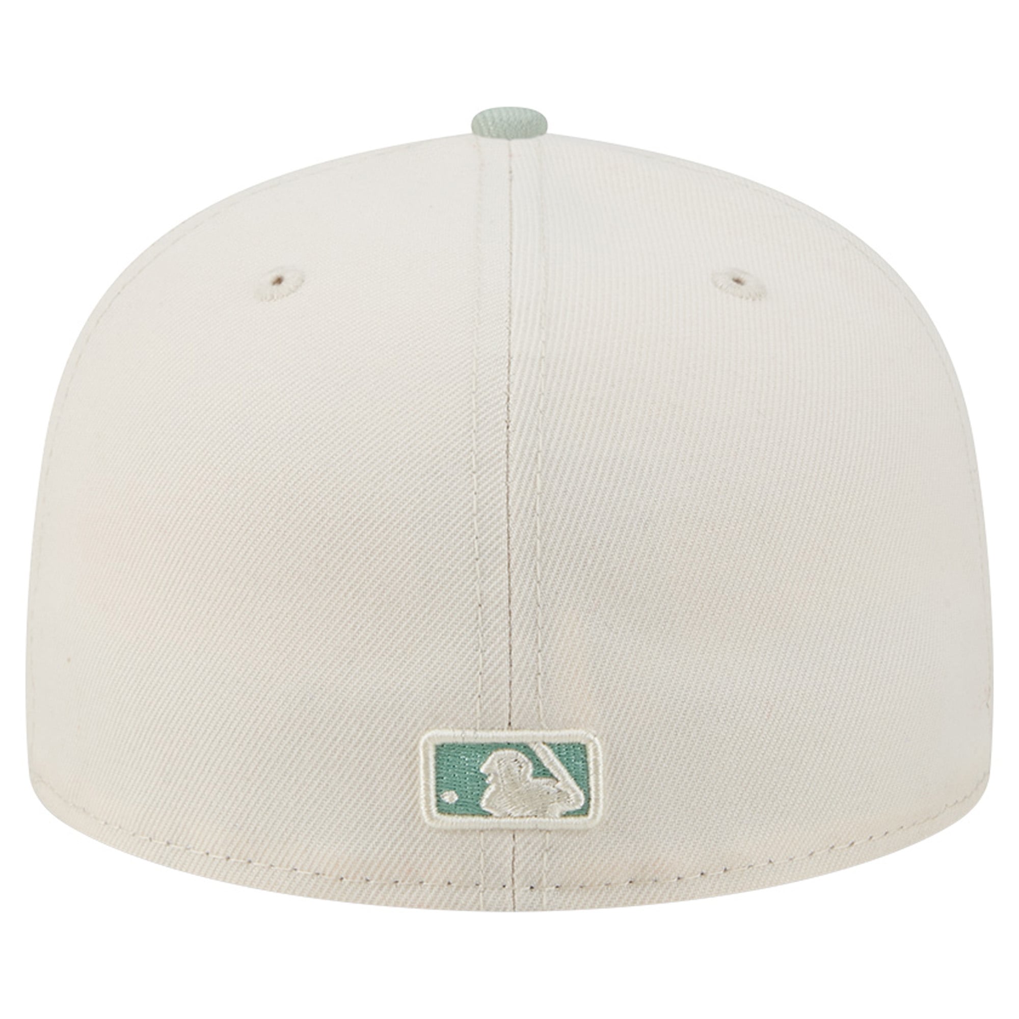 Casquette ajustée New Era 59FIFTY crème/verte Baltimore Orioles pour homme