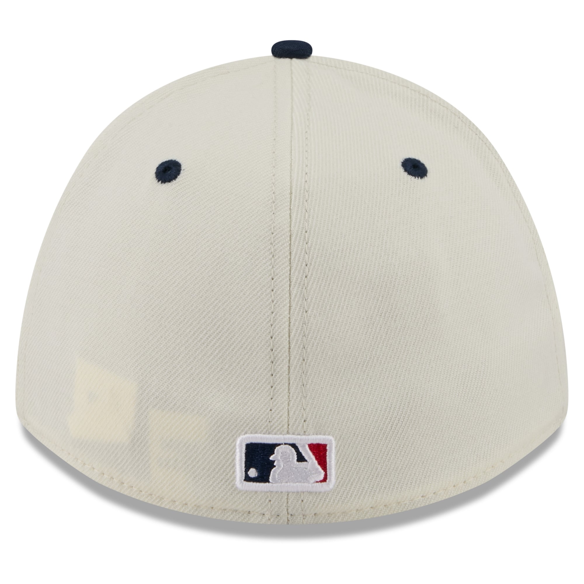 Men's New Era Cream/Navy Baltimore Orioles USA 250 Fourth of July 39THIRTY M-Crown Flex Hat