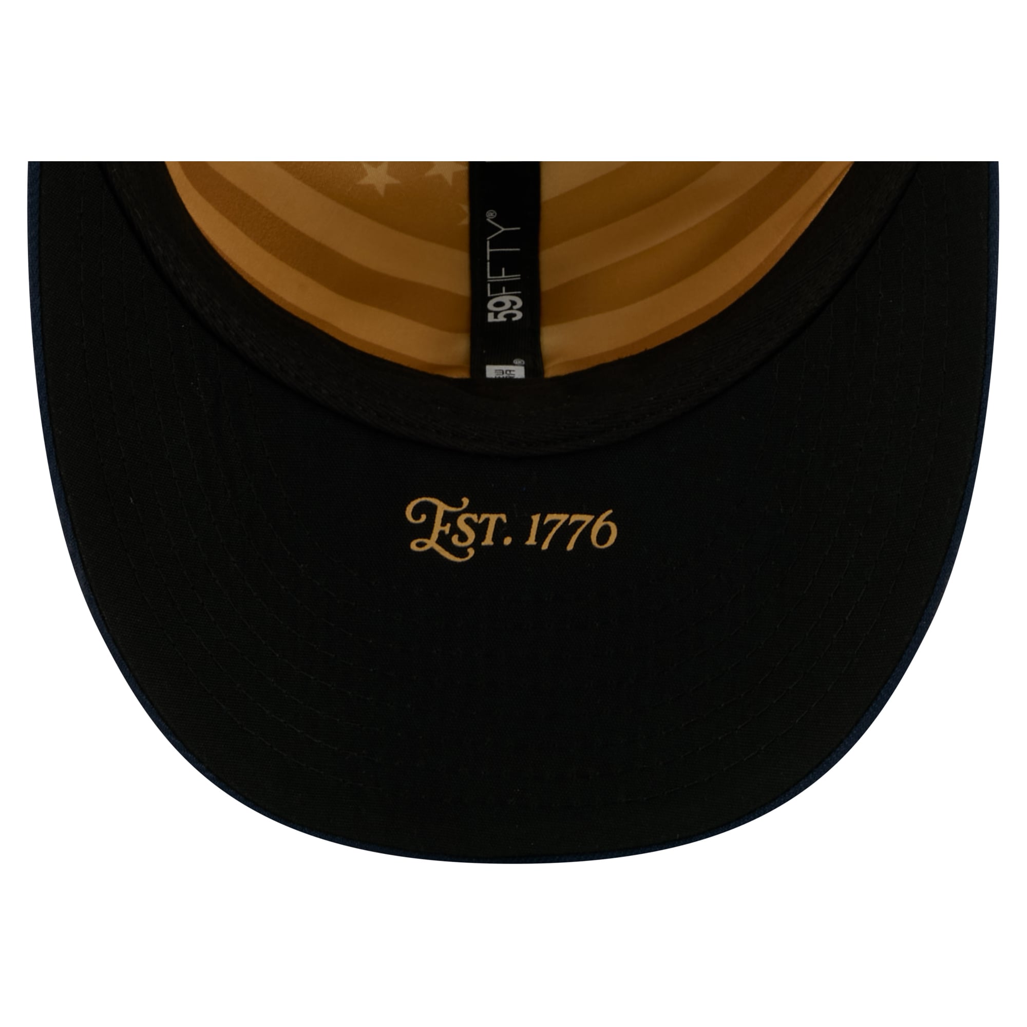 Men's New Era Cream/Navy Baltimore Orioles USA 250 Fourth of July Low Profile 59FIFTY Fitted Hat