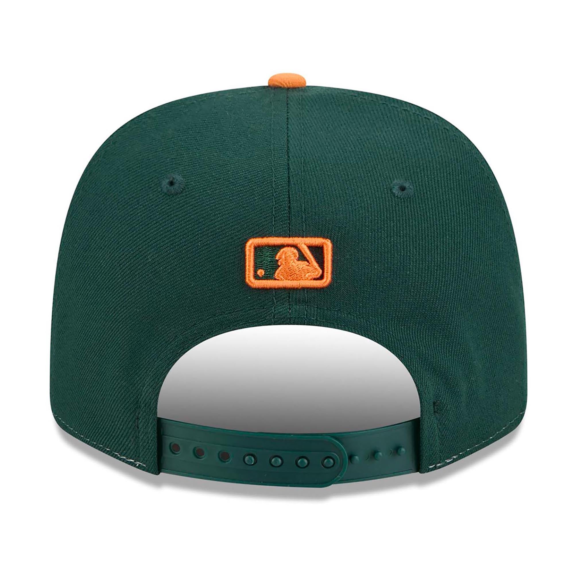 Casquette ajustable New Era City Connect 9SEVENTY crème/orange pour homme