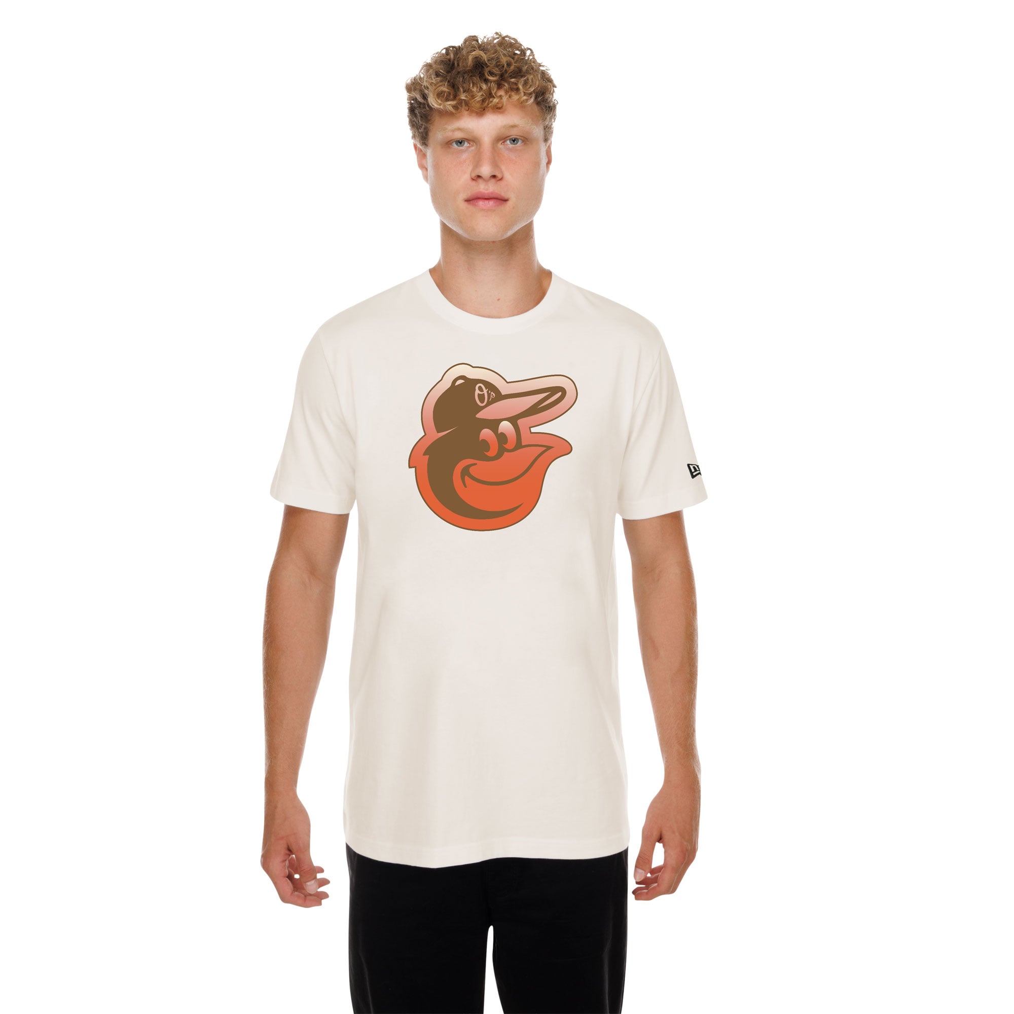 T-shirt homme New Era Natural Baltimore Orioles Pumpkin Spice