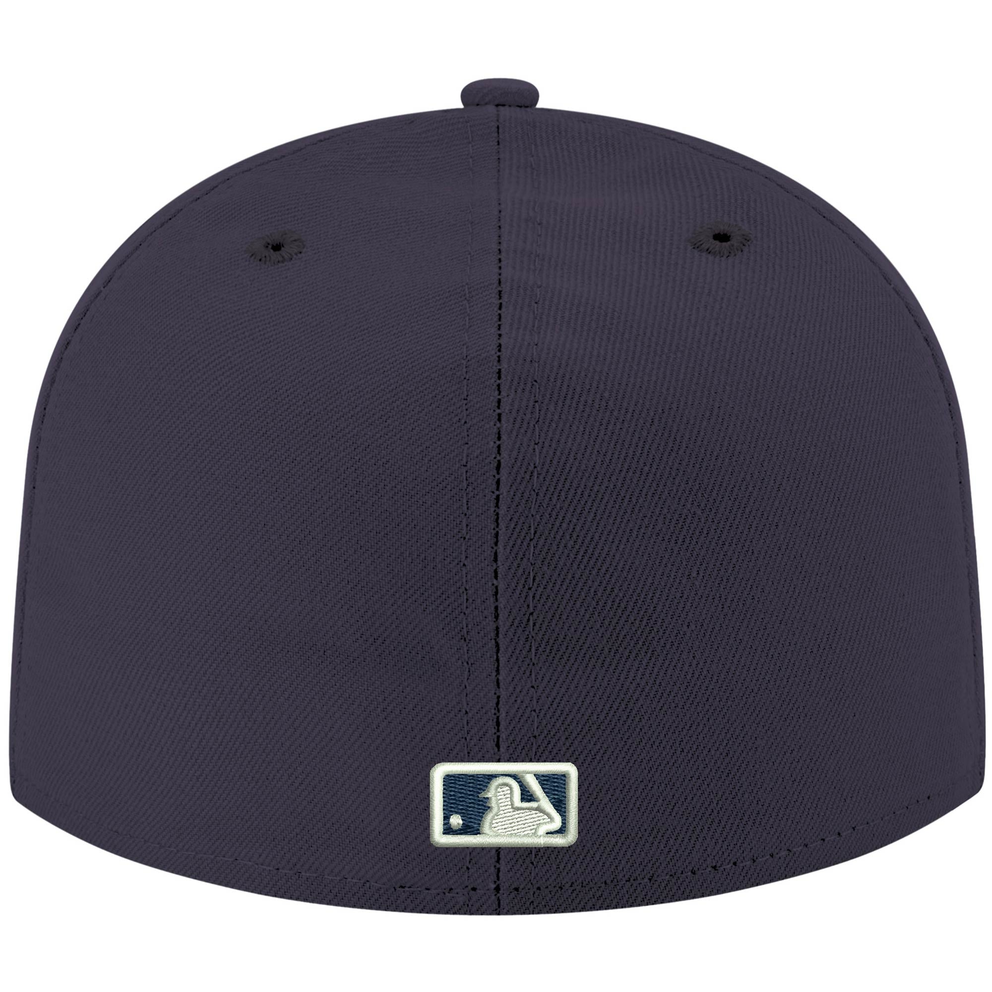 SEE SEE×NEW ERA NEW ERA950 NAVY Baltimore Orioles New Era White Logo 59FIFTY Fitted Hat - Navy