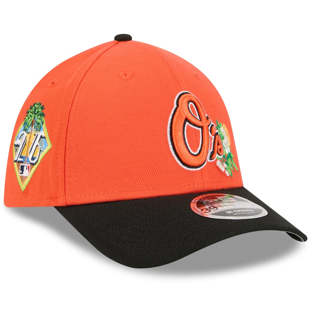 Baltimore Orioles New Era 2026 Spring Training M-Crown 39THIRTY Flex ...