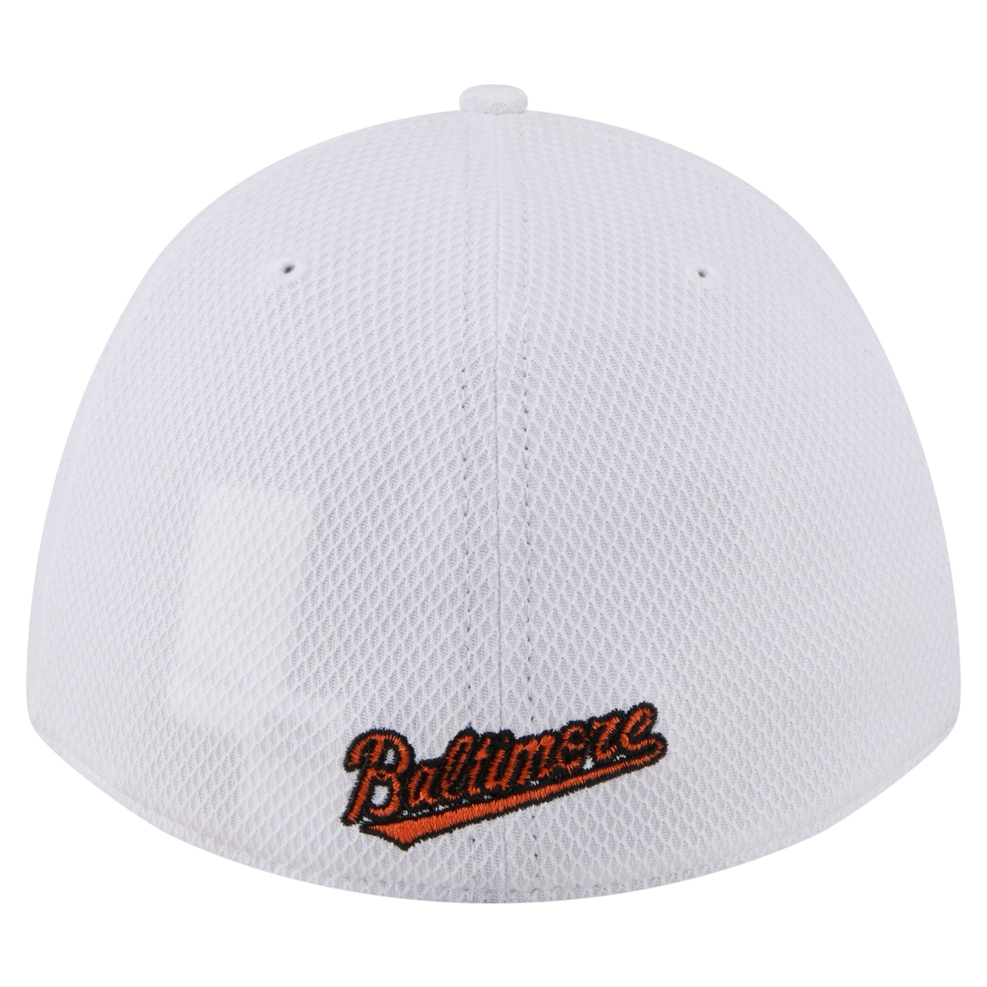 Casquette New Era blanche Baltimore Orioles Cut n Sew 39THIRTY Flex pour homme