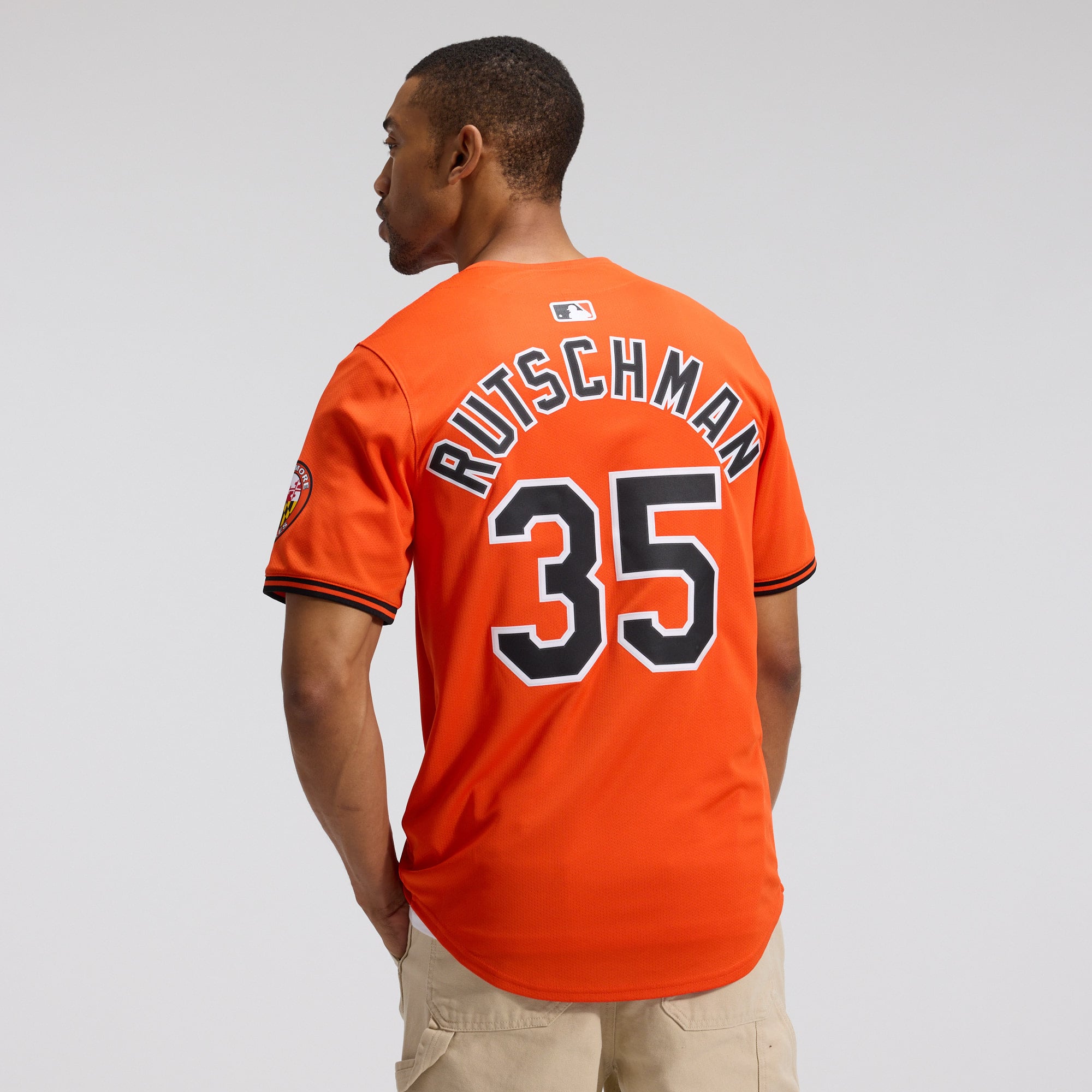 Men's Nike Adley Rutschman White Baltimore Orioles Home Limited Player Jersey