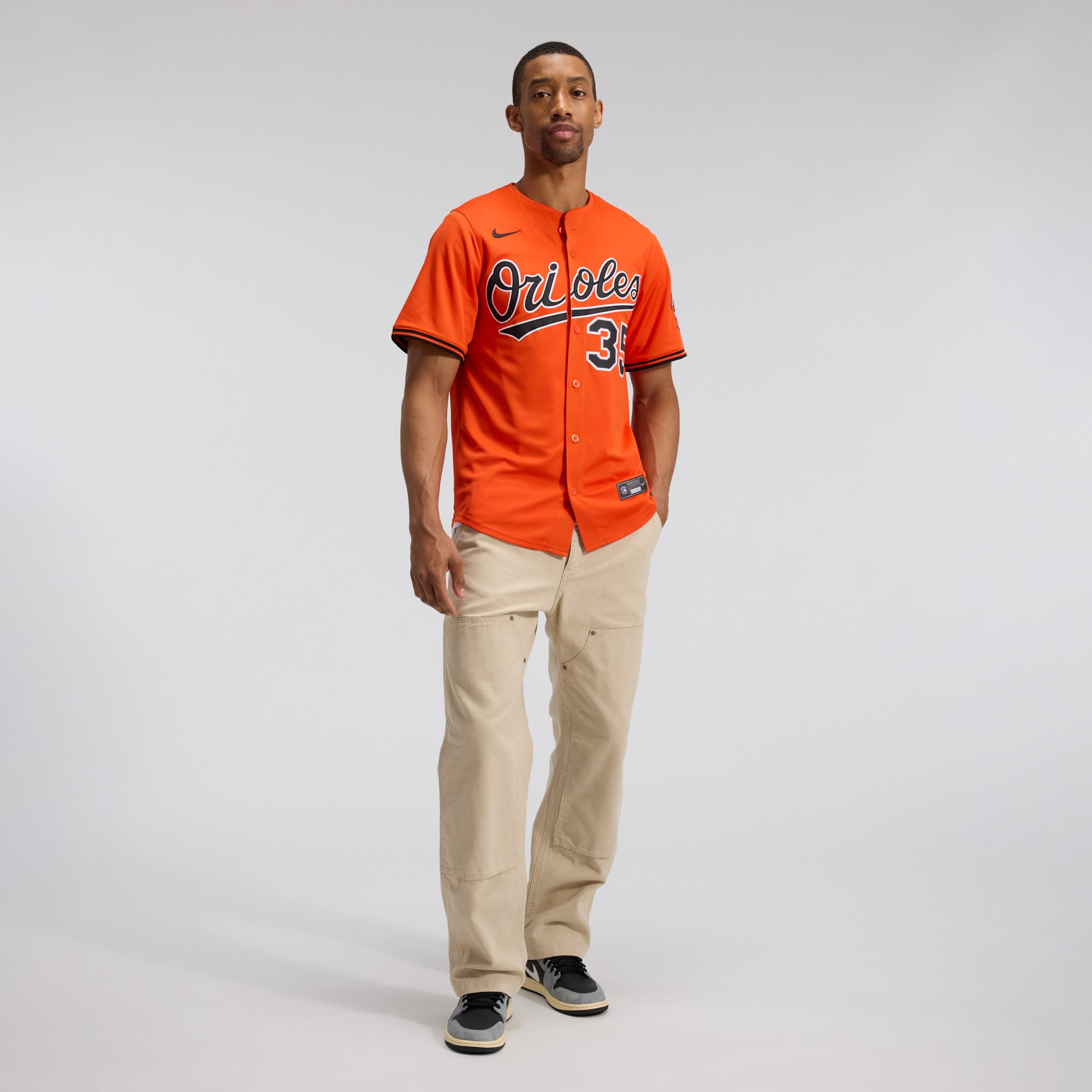 Men's Nike Adley Rutschman White Baltimore Orioles Home Limited Player Jersey