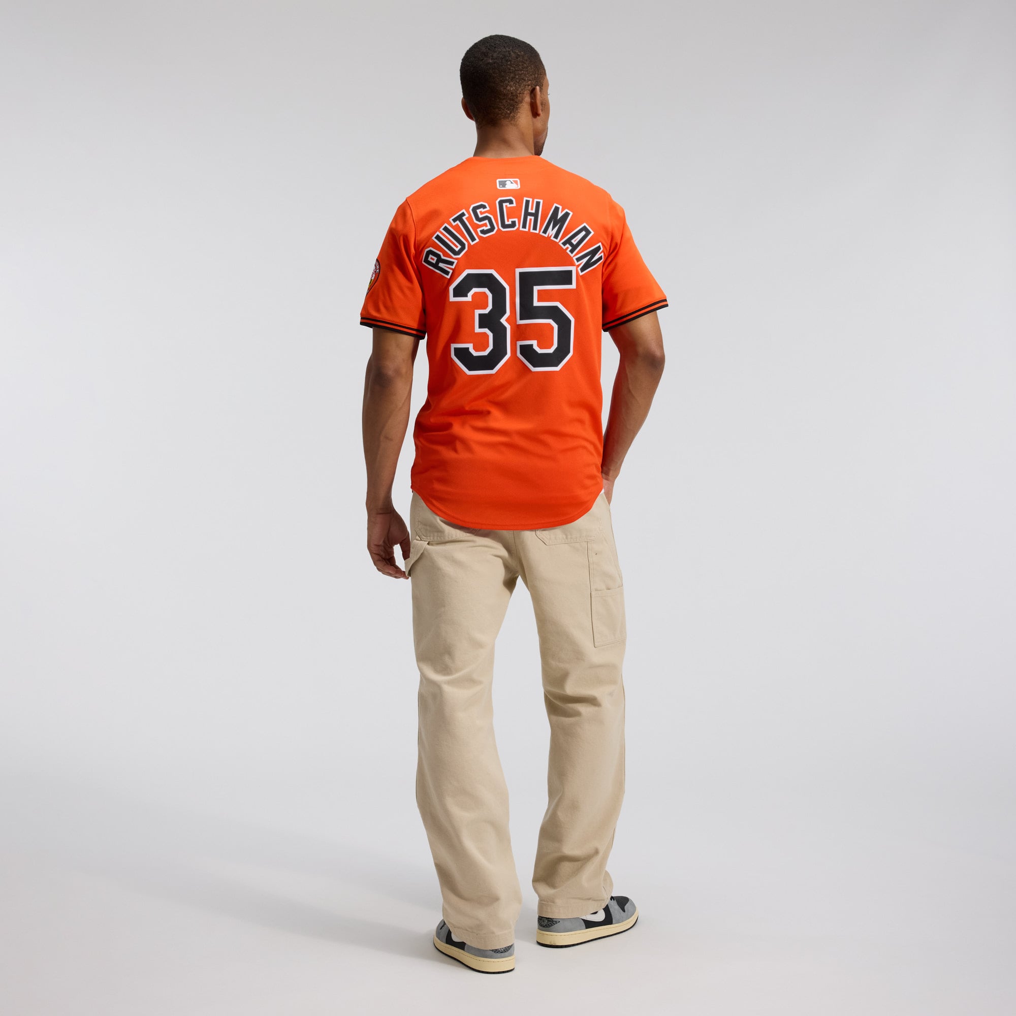 Men's Nike Adley Rutschman White Baltimore Orioles Home Limited Player Jersey