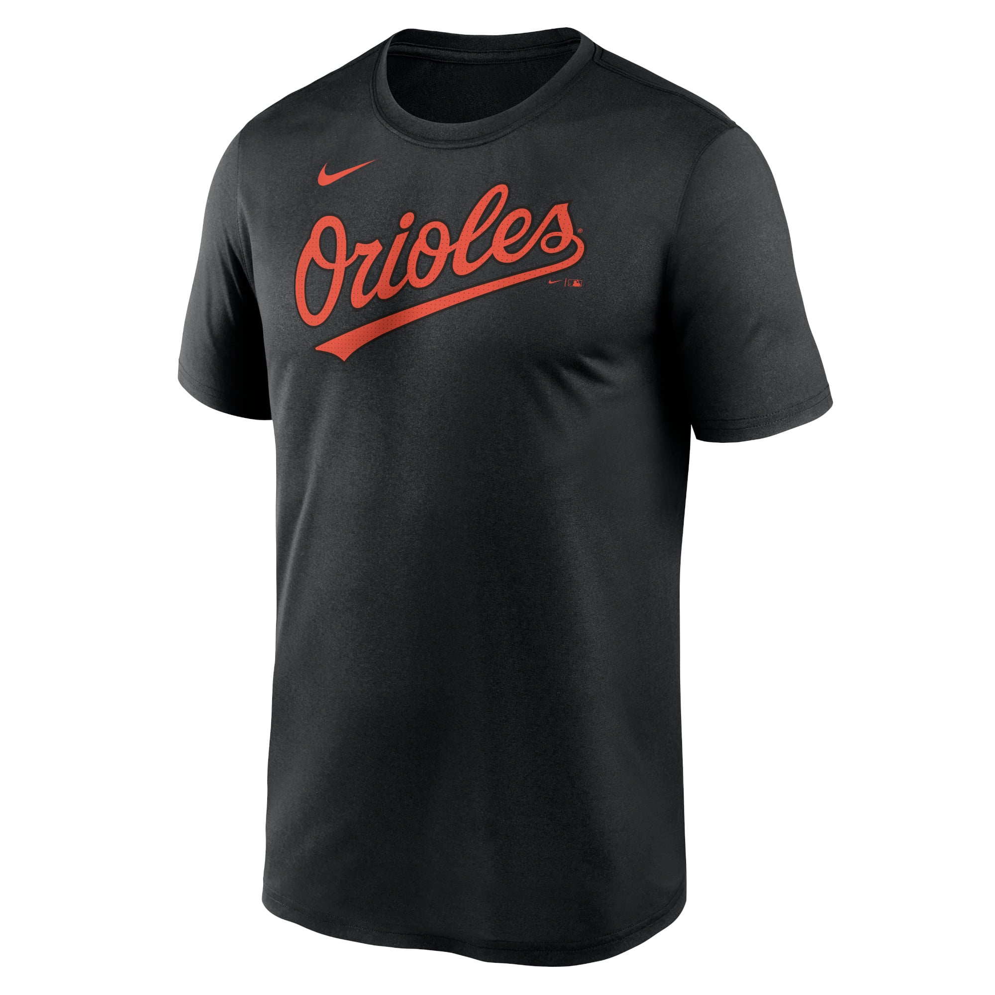 T-shirt Nike Legend Fuse Wordmark noir pour homme, Baltimore Orioles