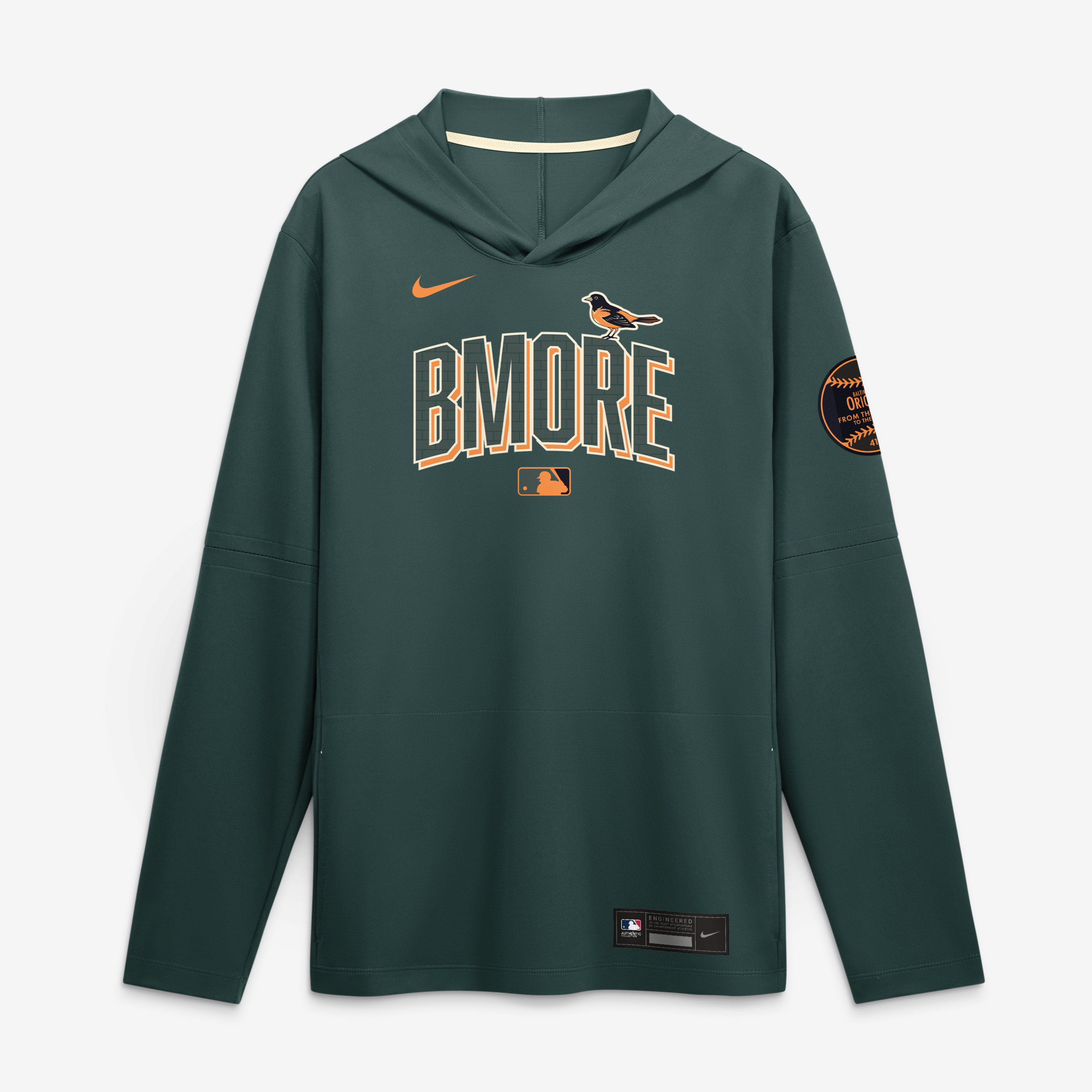 Baltimore Orioles Nike 2026 City Connect Dri-FIT Long Sleeve 