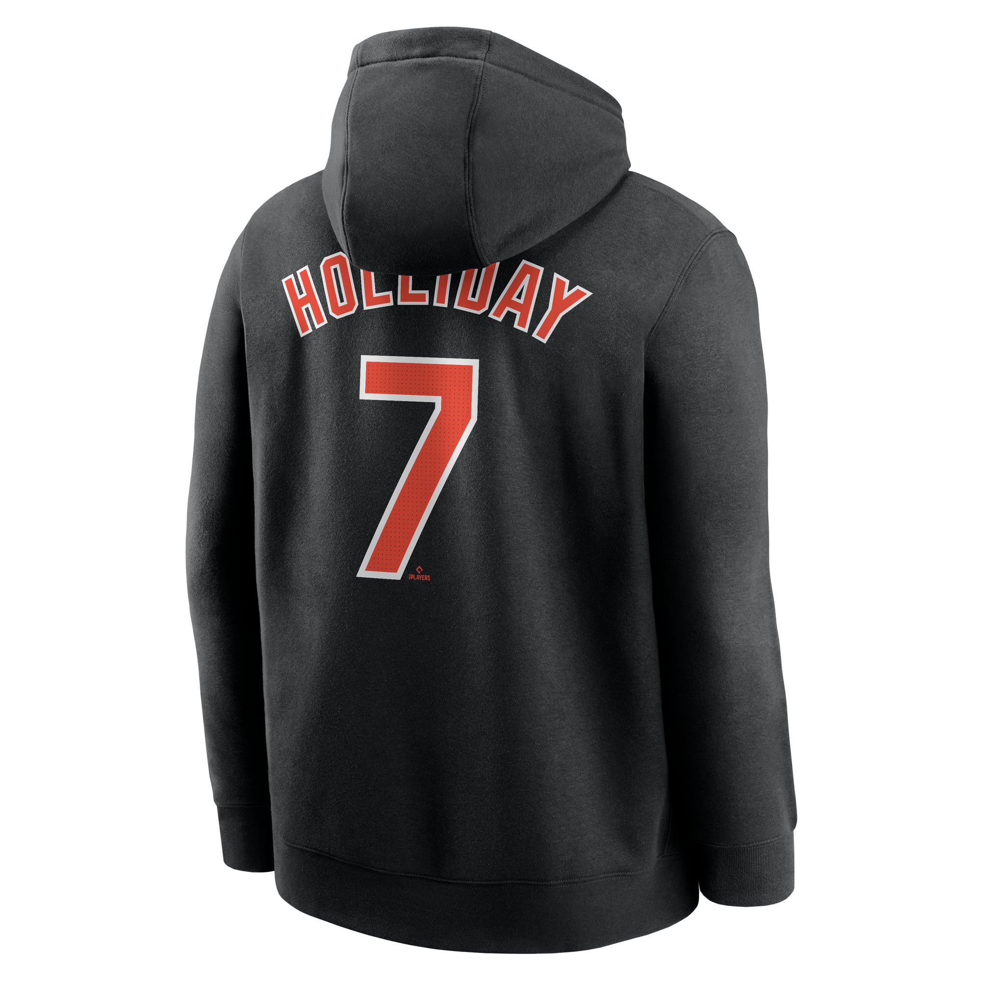 Men's Nike Jackson Holliday Black Baltimore Orioles Player Name & Number Club Pullover Hoodie