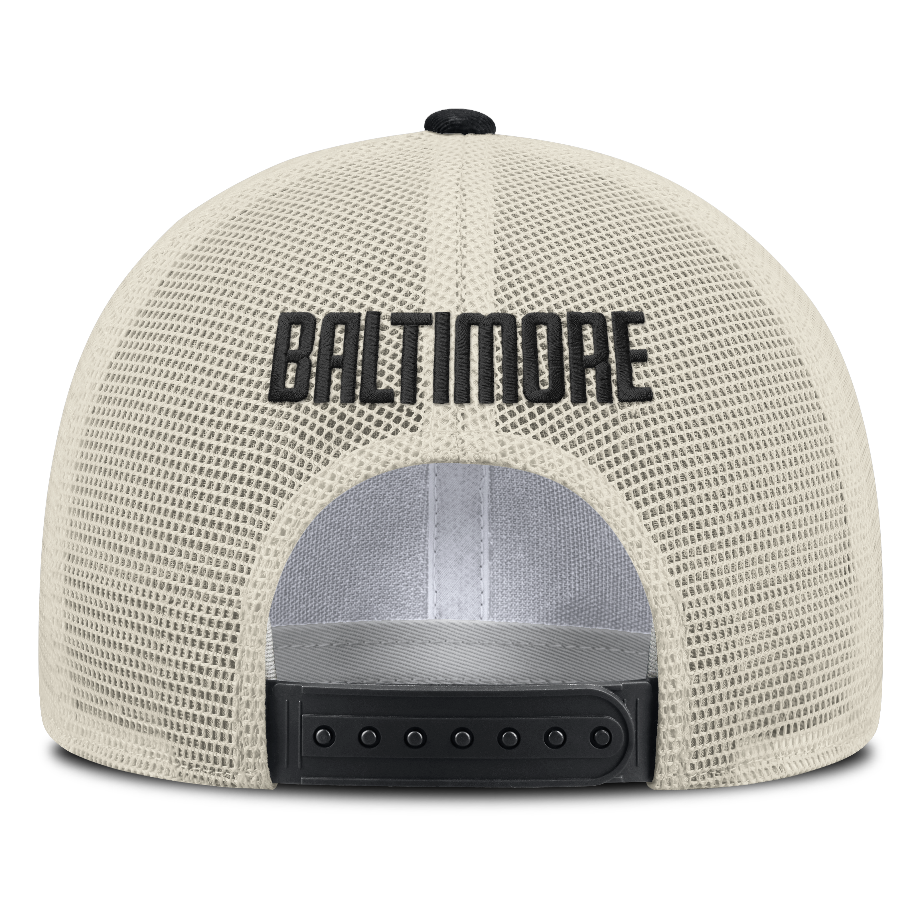 Casquette trucker ajustable Nike kaki Baltimore Orioles Cooperstown Rise pour homme