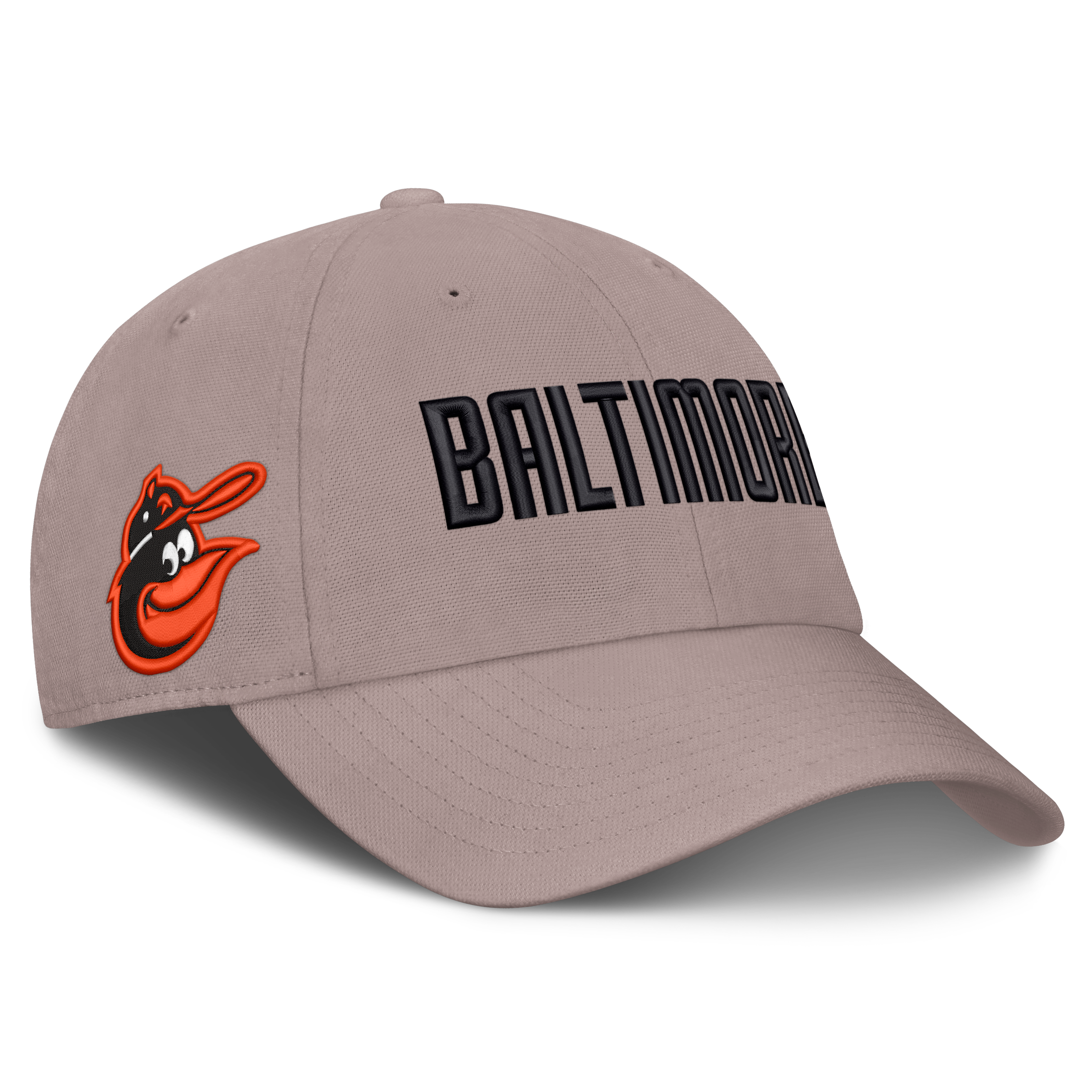 Casquette ajustable Nike marron clair Baltimore Orioles Cooperstown Club pour homme