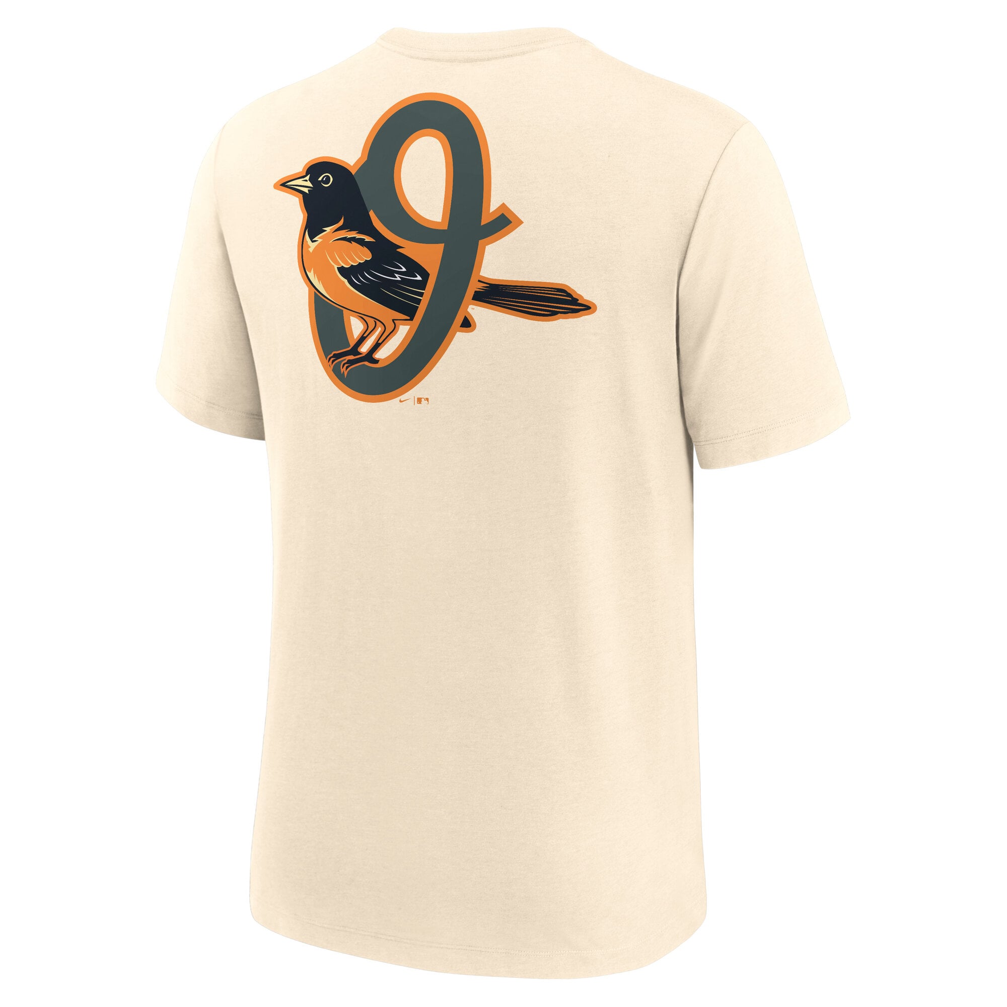 Men's Nike Tan Baltimore Orioles City Connect Legacy Tri-Blend T-Shirt