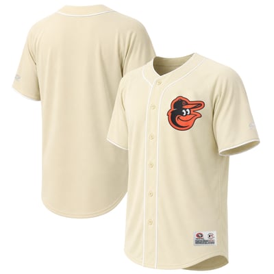 Baltimore Orioles Stitches Fashion Jersey - Cream