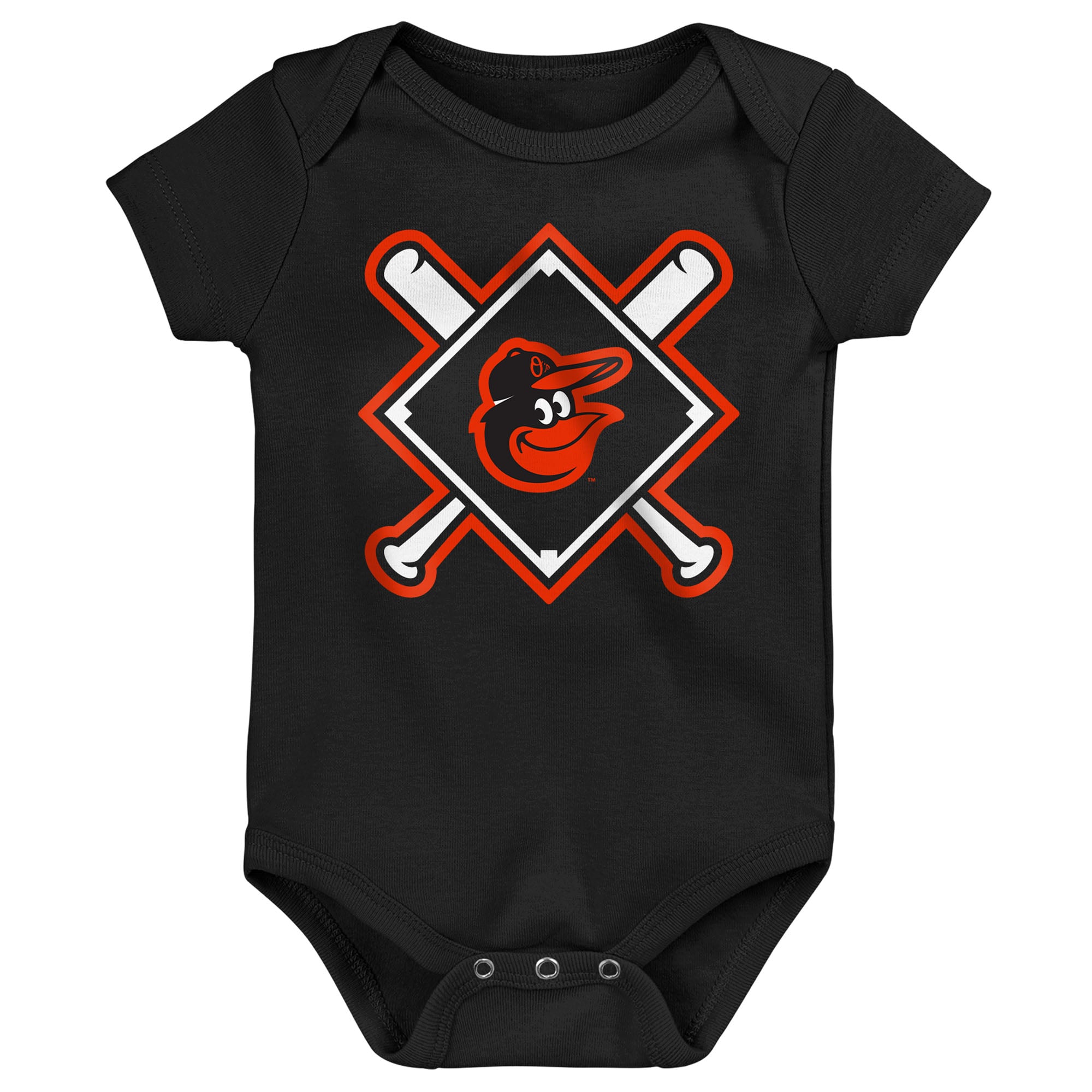 Ensemble de body 3 pièces Outerstuff pour nouveau-né Baltimore Orioles Home Plate