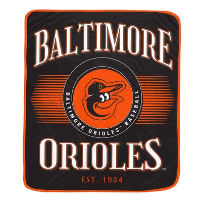 Baltimore Orioles Pegasus Spotlight Arch 60" x 70" Ultra Soft Throw Blanket