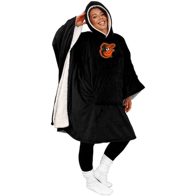 Baltimore Orioles Pegasus Team 50" x 70" Bloncho Sherpa Fan Cape
