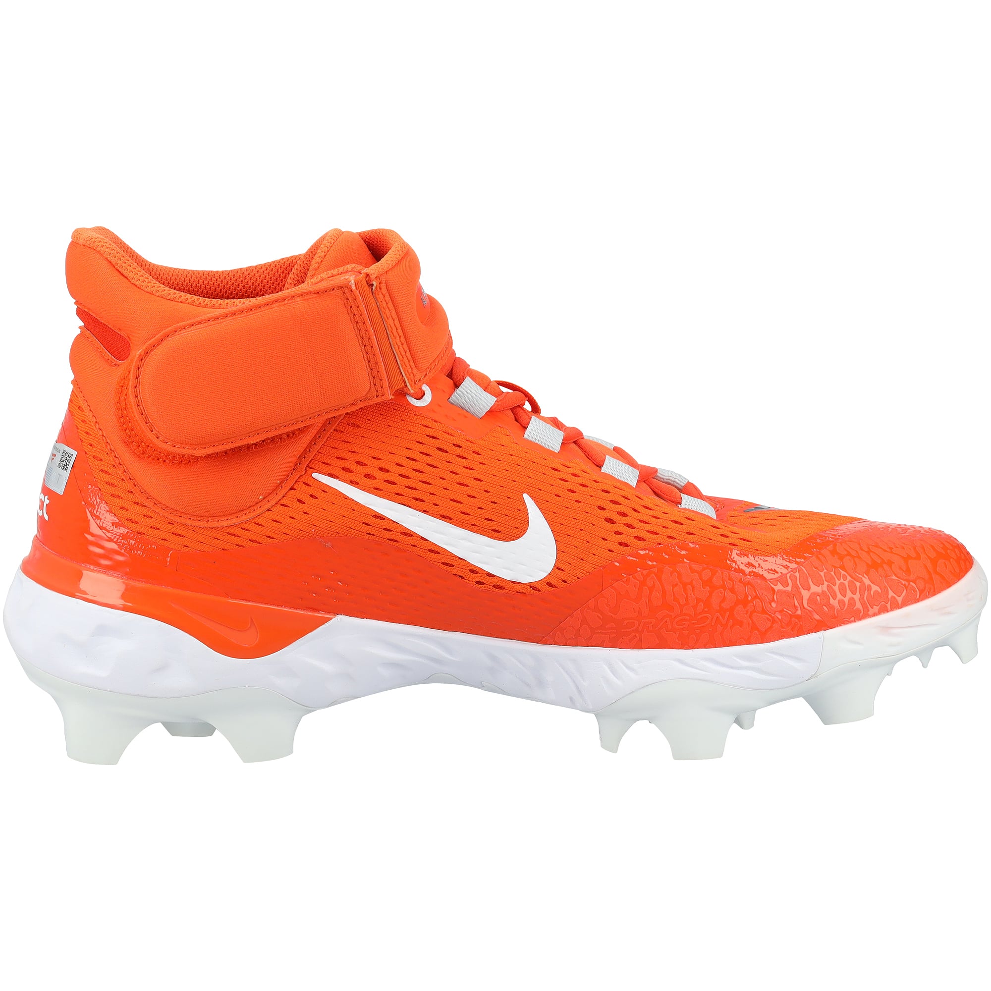 Crampons Nike orange portés par Pete Alonso, joueur des Orioles de Baltimore, lors de la saison 2026 de la MLB - NF7045552526