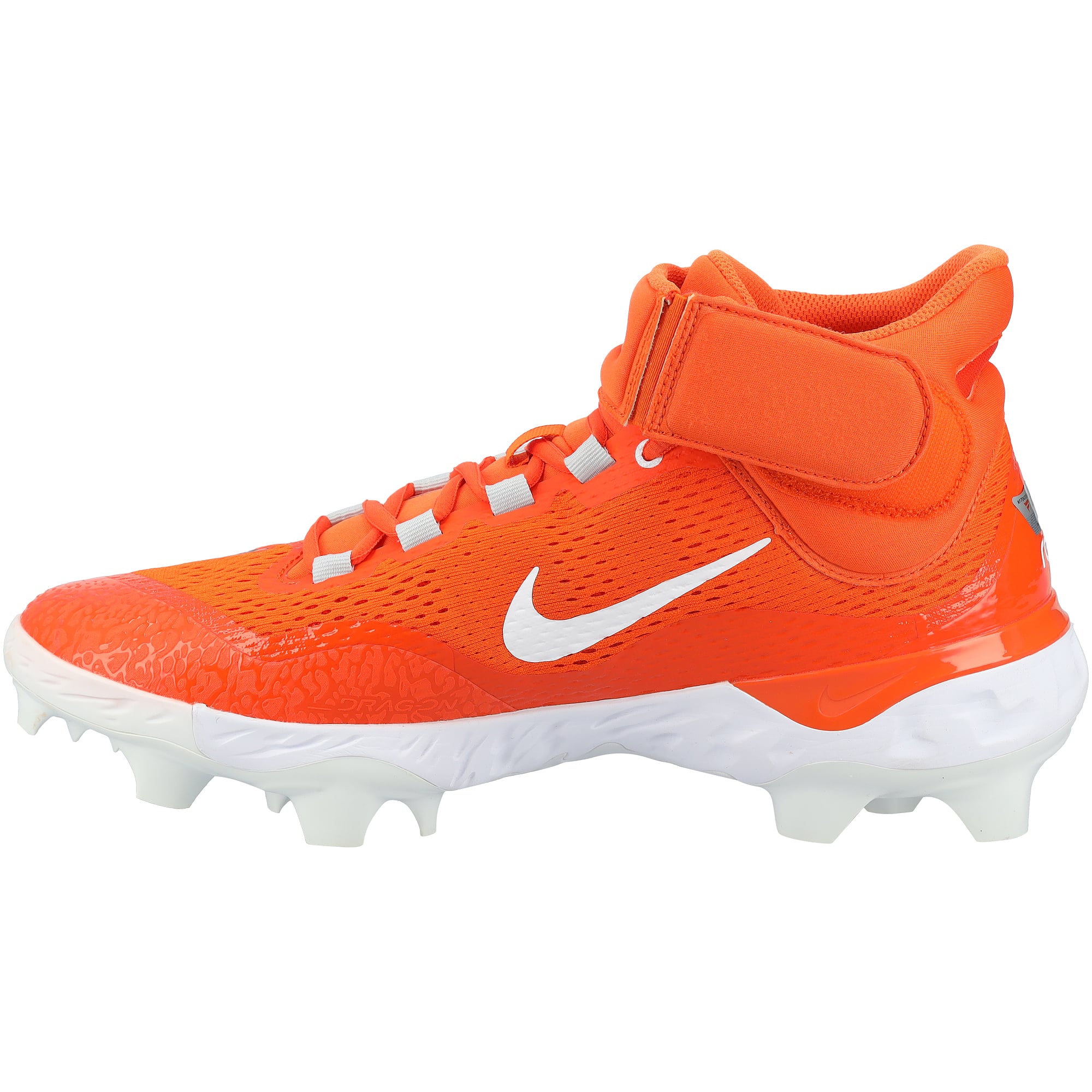 Crampons Nike orange portés par Pete Alonso, joueur des Orioles de Baltimore, lors de la saison 2026 de la MLB - NF7045552526