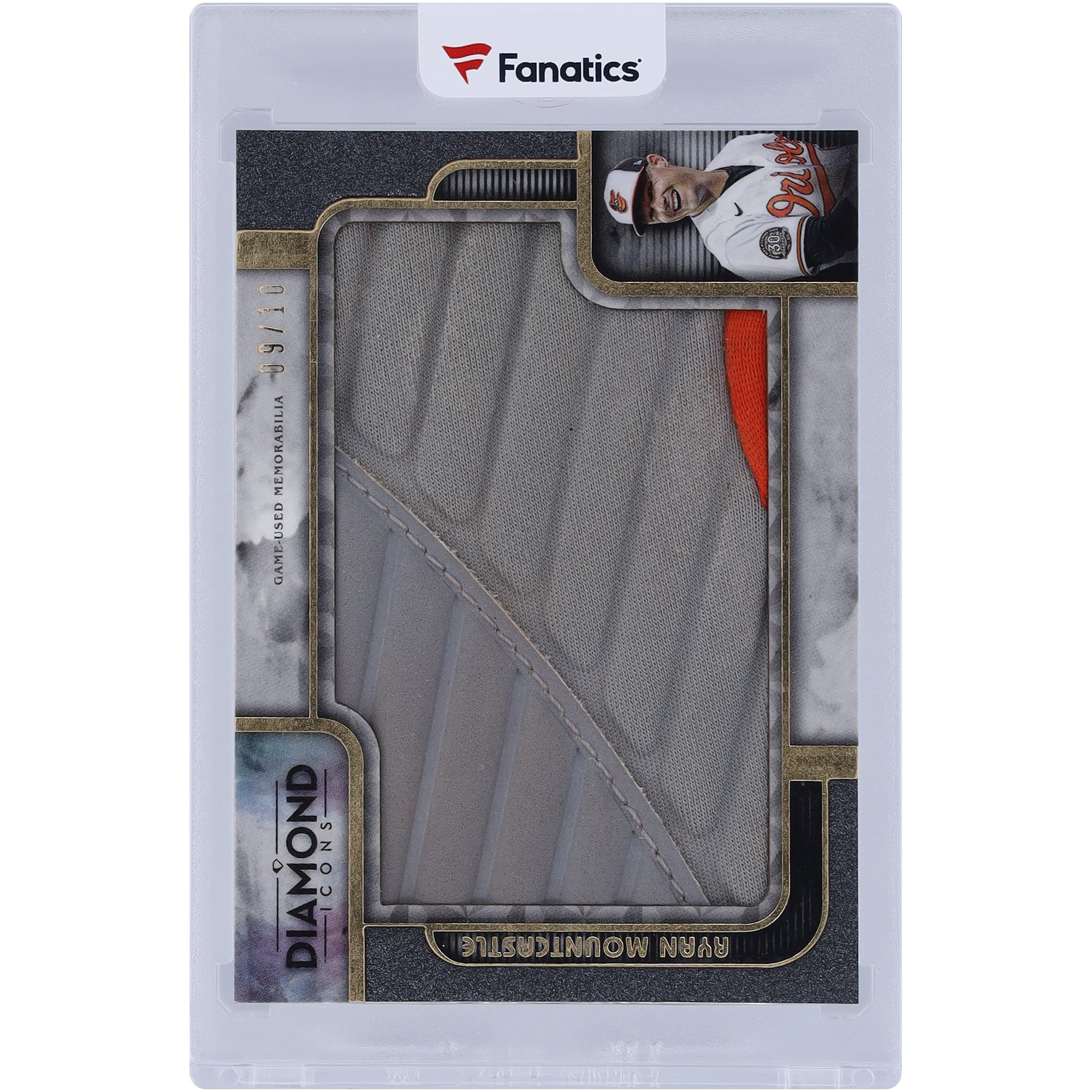 Ryan Mountcastle Baltimore Orioles 2023 Topps Diamond Icons Game Used Cleat Relic #PPR-RMO #9/10 Card