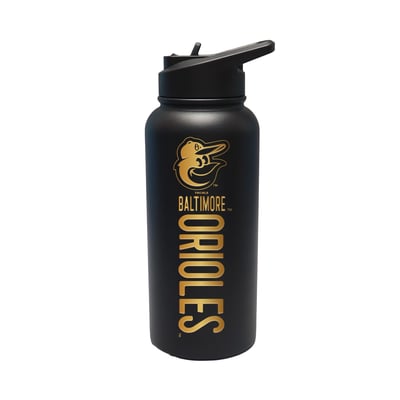 Baltimore Orioles The Memory Company 32oz. Stainless Steel Gold Lettering Tumbler
