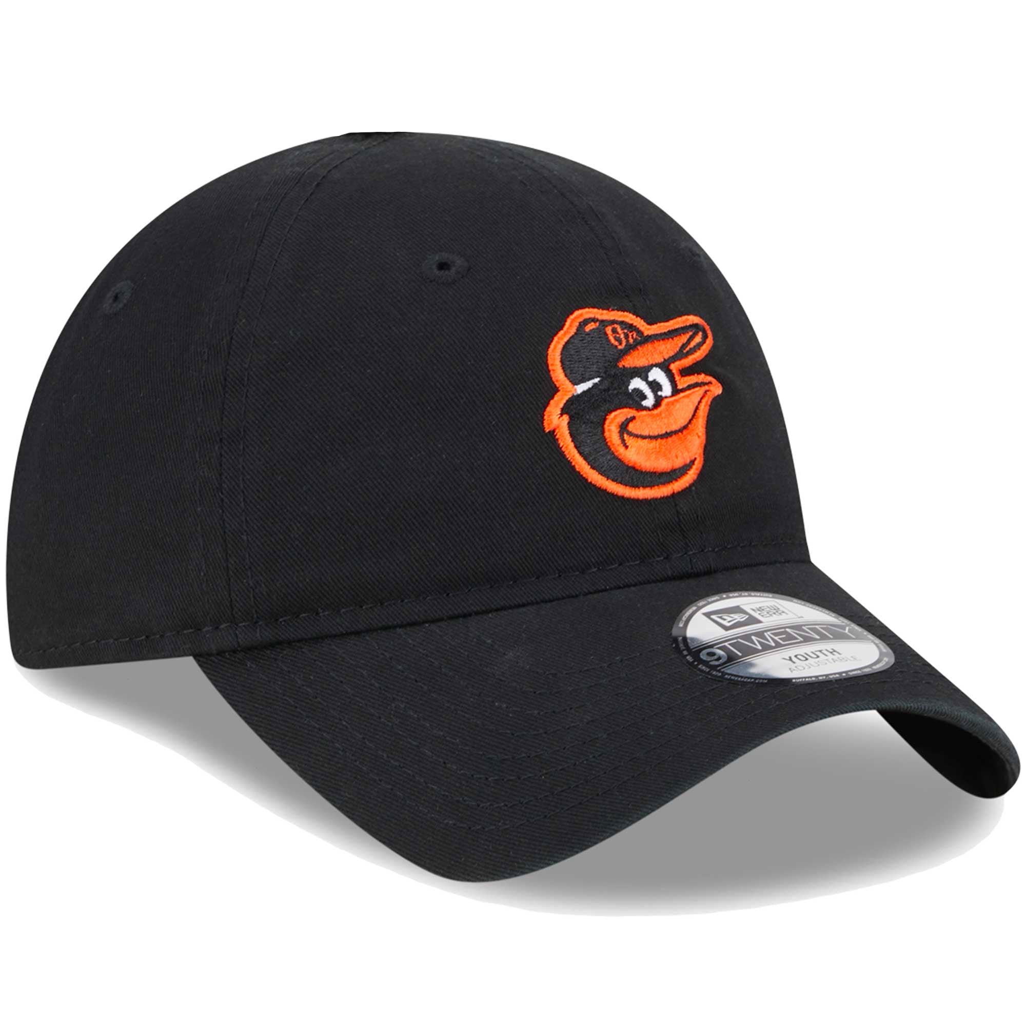 Toddler New Era Black Baltimore Orioles Team 9TWENTY Adjustable Hat
