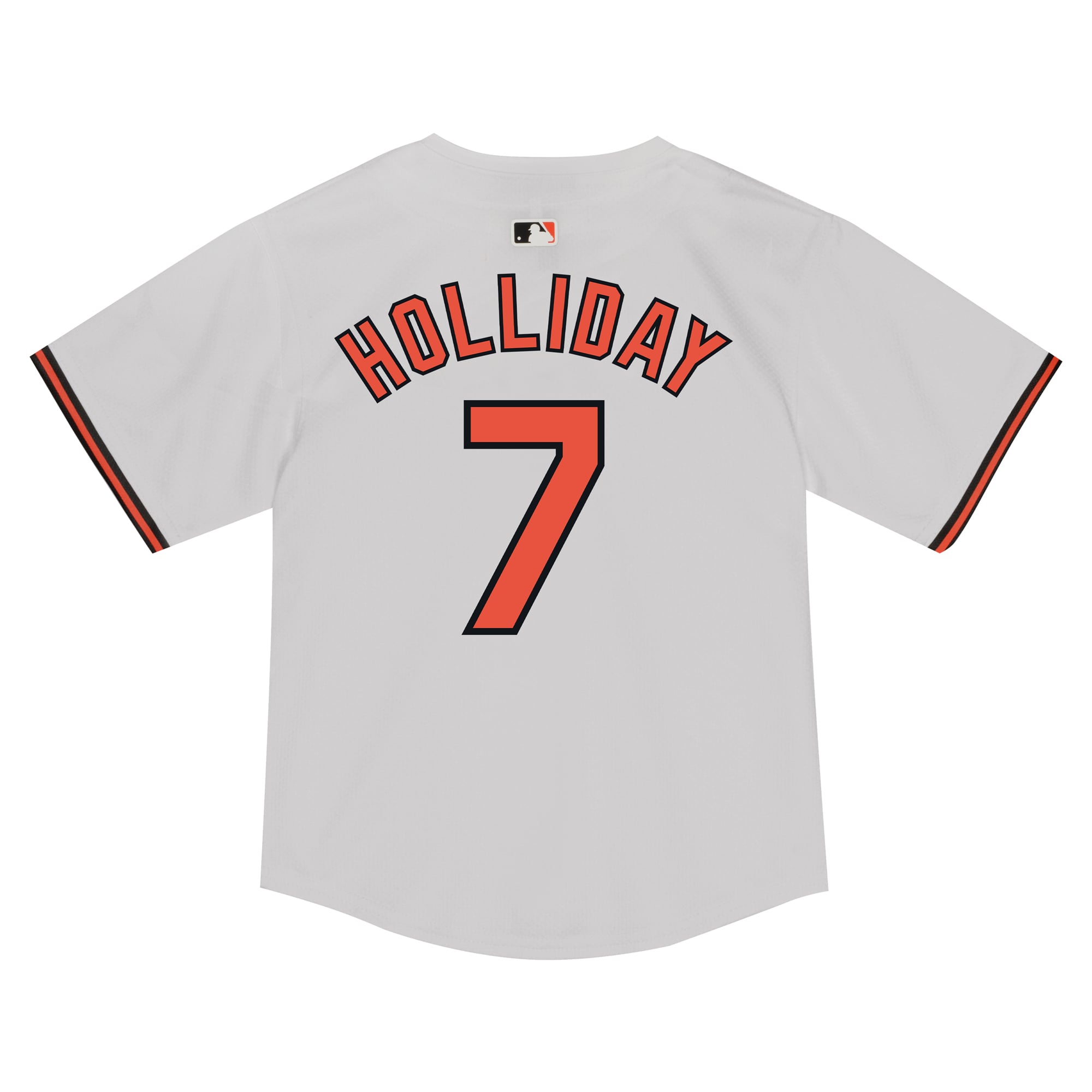 Maillot de match Nike Jackson Holliday blanc pour enfant, Baltimore Orioles