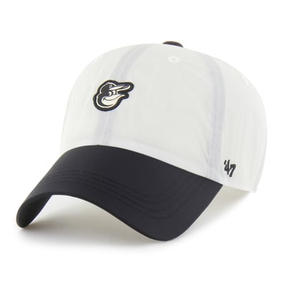 Baltimore Orioles '47 Unisex Modernia Clean Up Adjustable Hat - White/Black