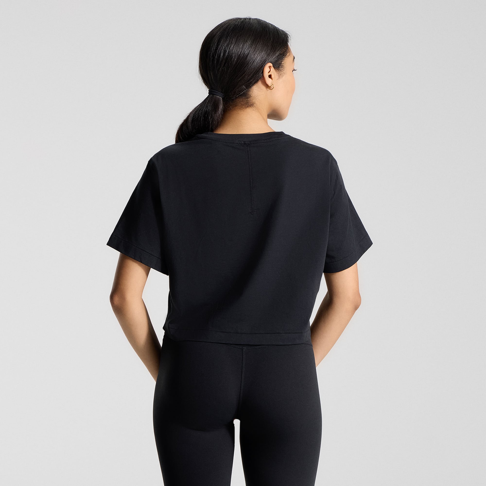 T-shirt court en coton biologique All Yours noir Baltimore Orioles pour femme de lululemon