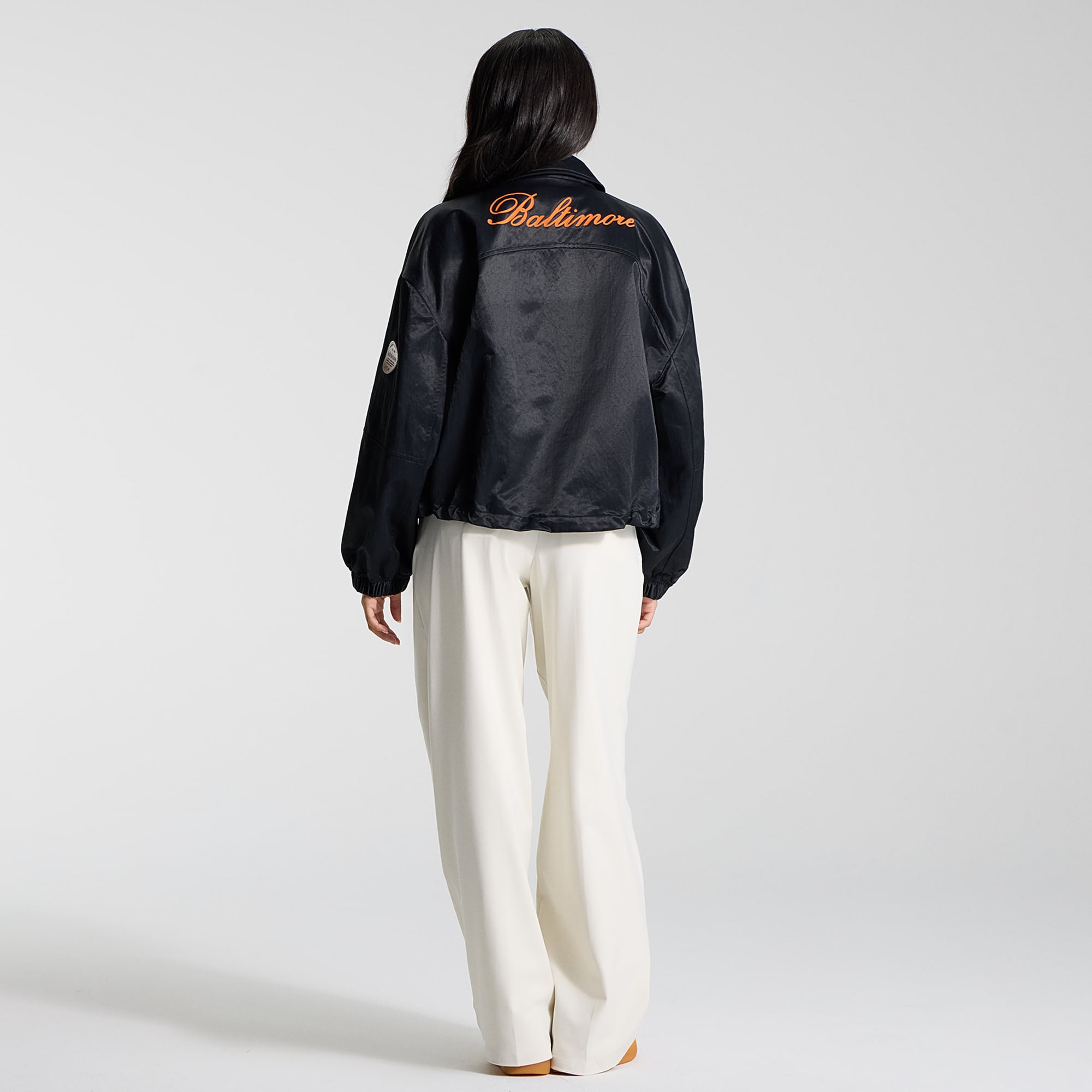Women's lululemon Black Baltimore Orioles Coaches Jacket