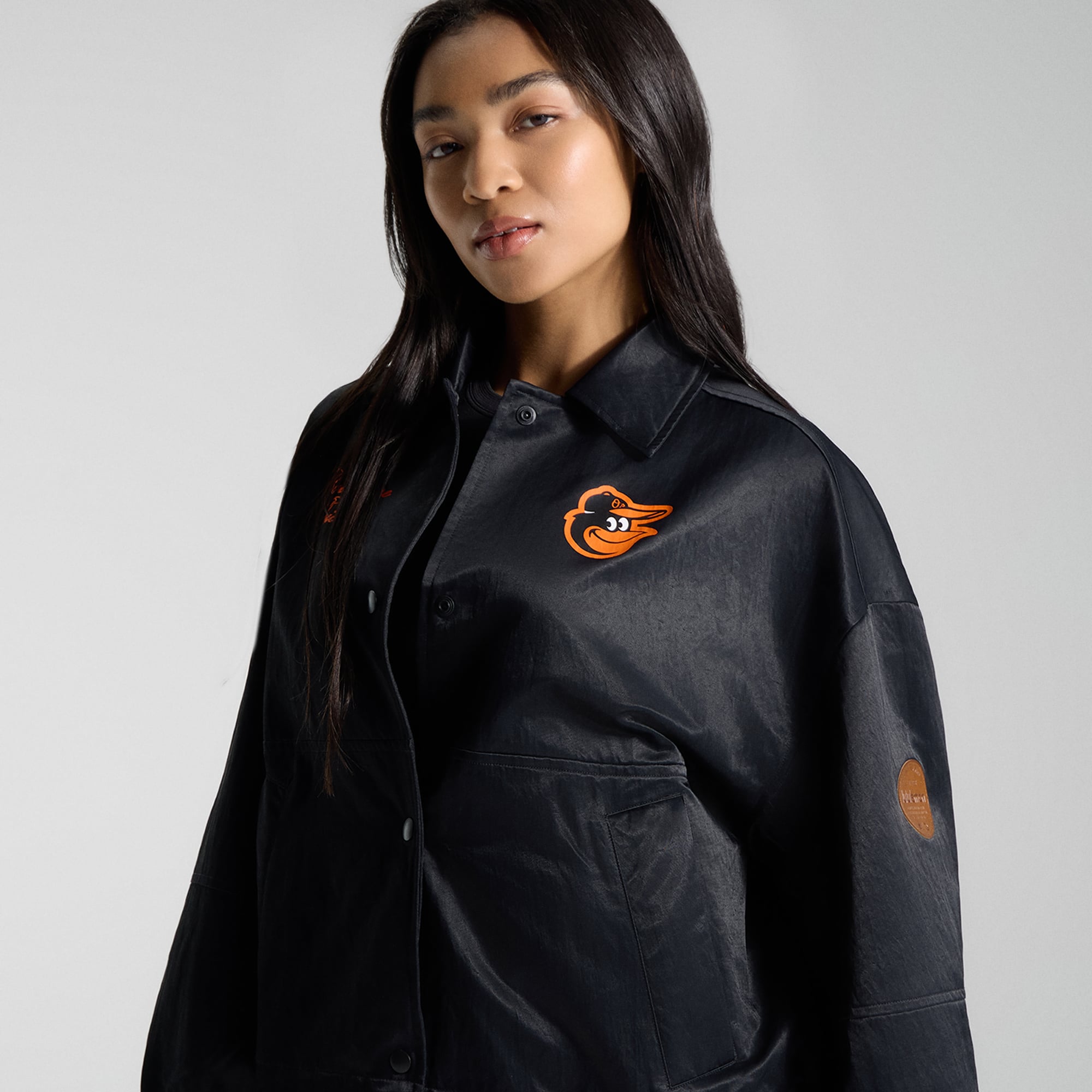 Women's lululemon Black Baltimore Orioles Coaches Jacket