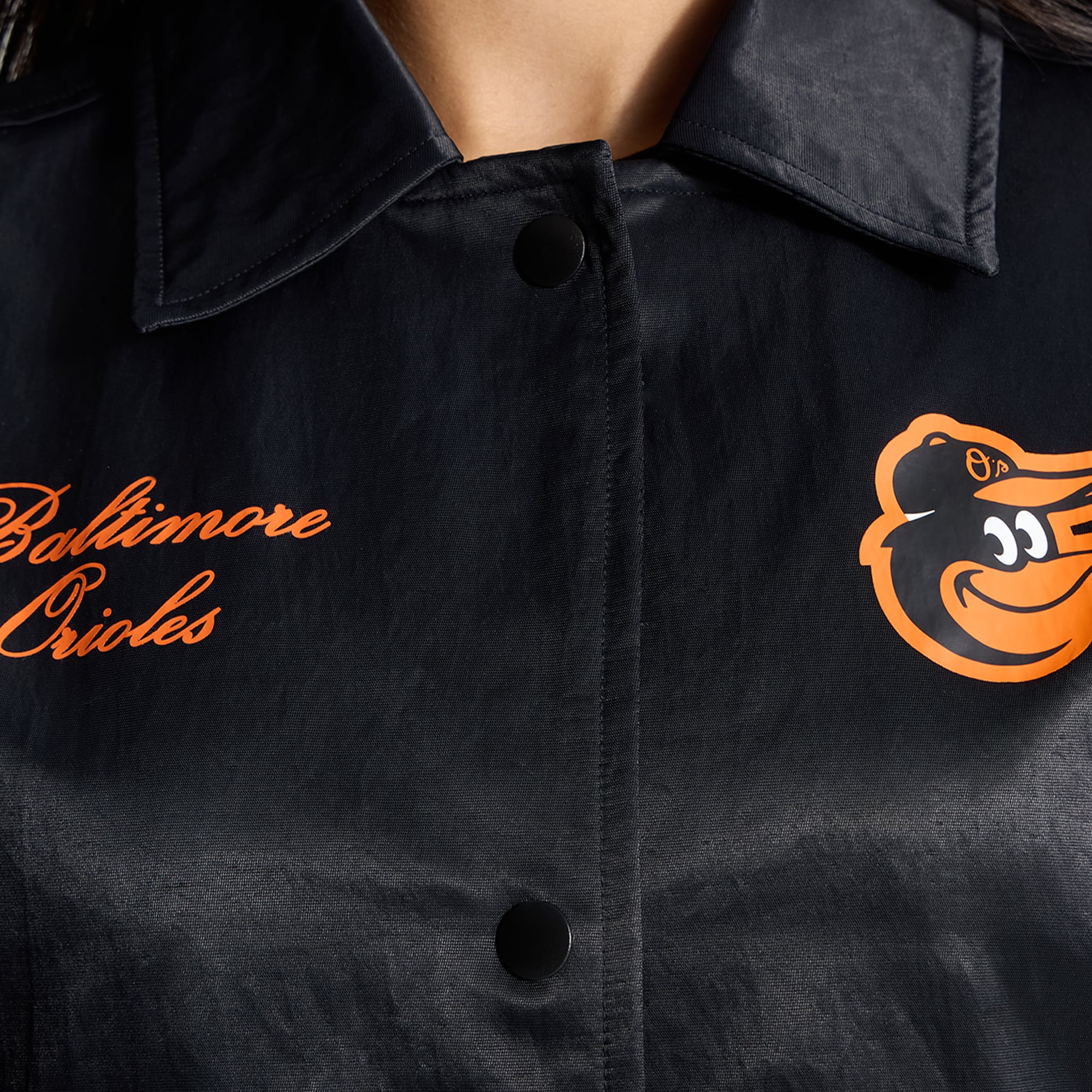 Women's lululemon Black Baltimore Orioles Coaches Jacket