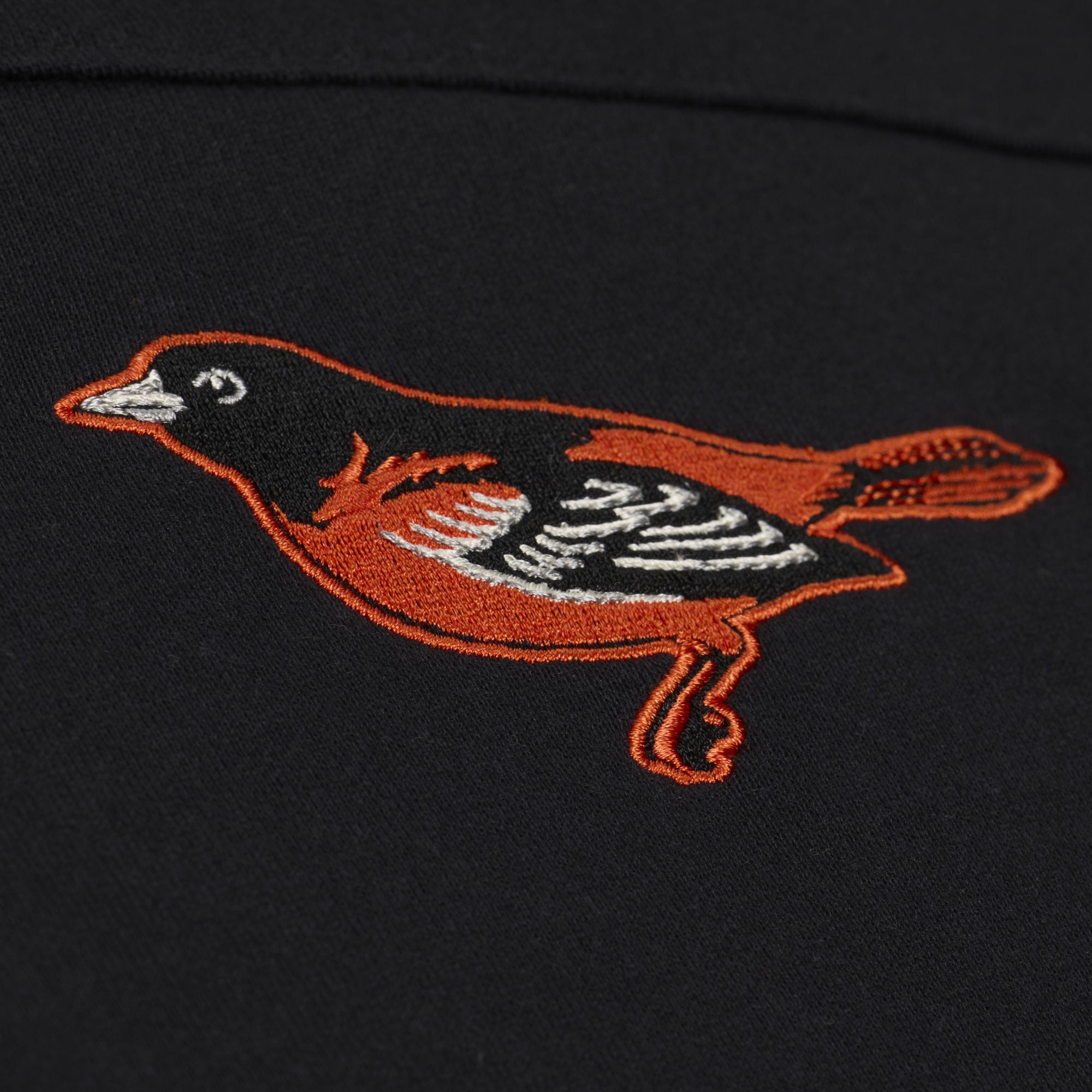 Sweat à capuche Mitchell & Ness noir pour femme, collection Cooperstown des Orioles de Baltimore, style rétro Roots