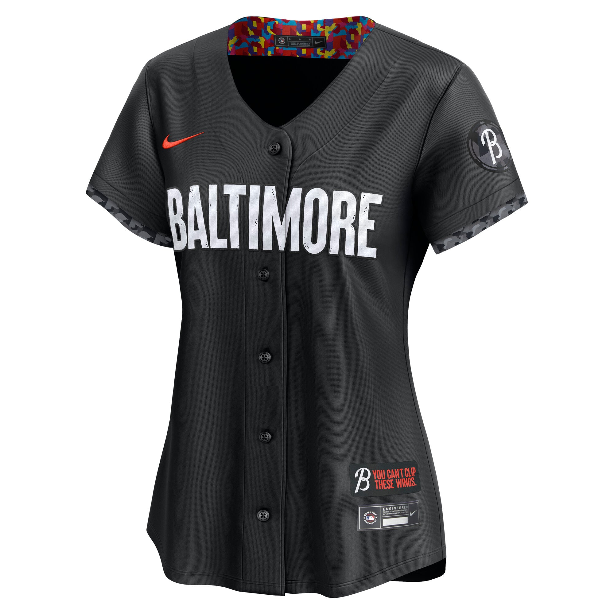 Women's Nike  Black Baltimore Orioles City Connect Limited Jersey