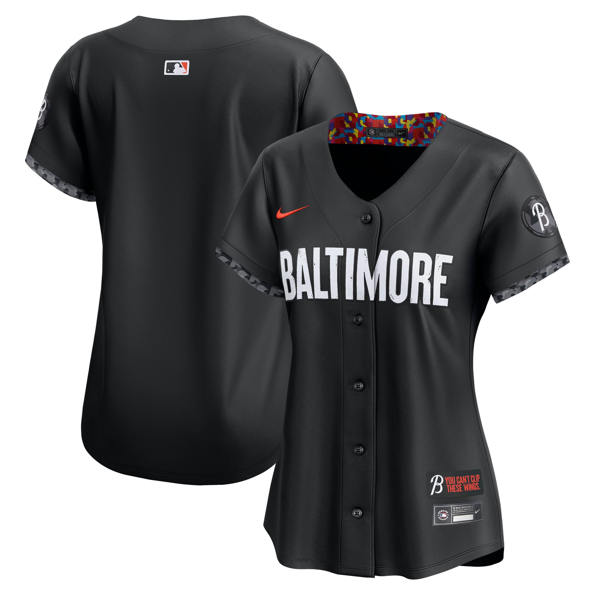 Women's Nike  Black Baltimore Orioles City Connect Limited Jersey