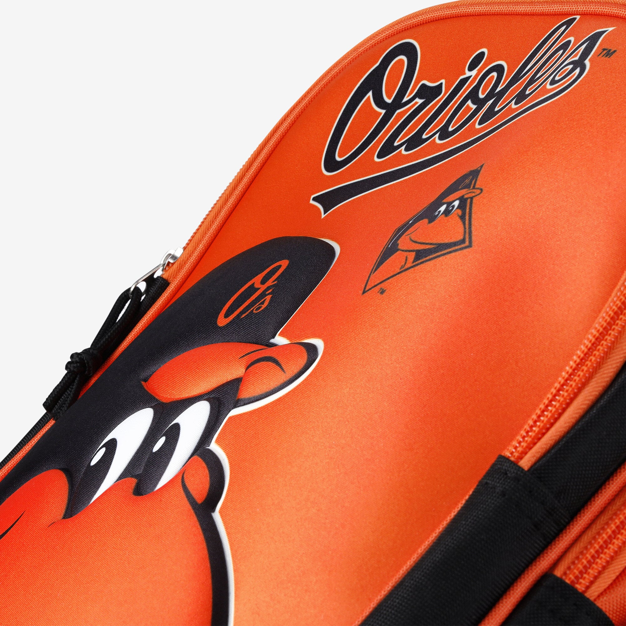 Sac à dos Bonderkage orange pour jeunes, mascotte des Orioles de Baltimore