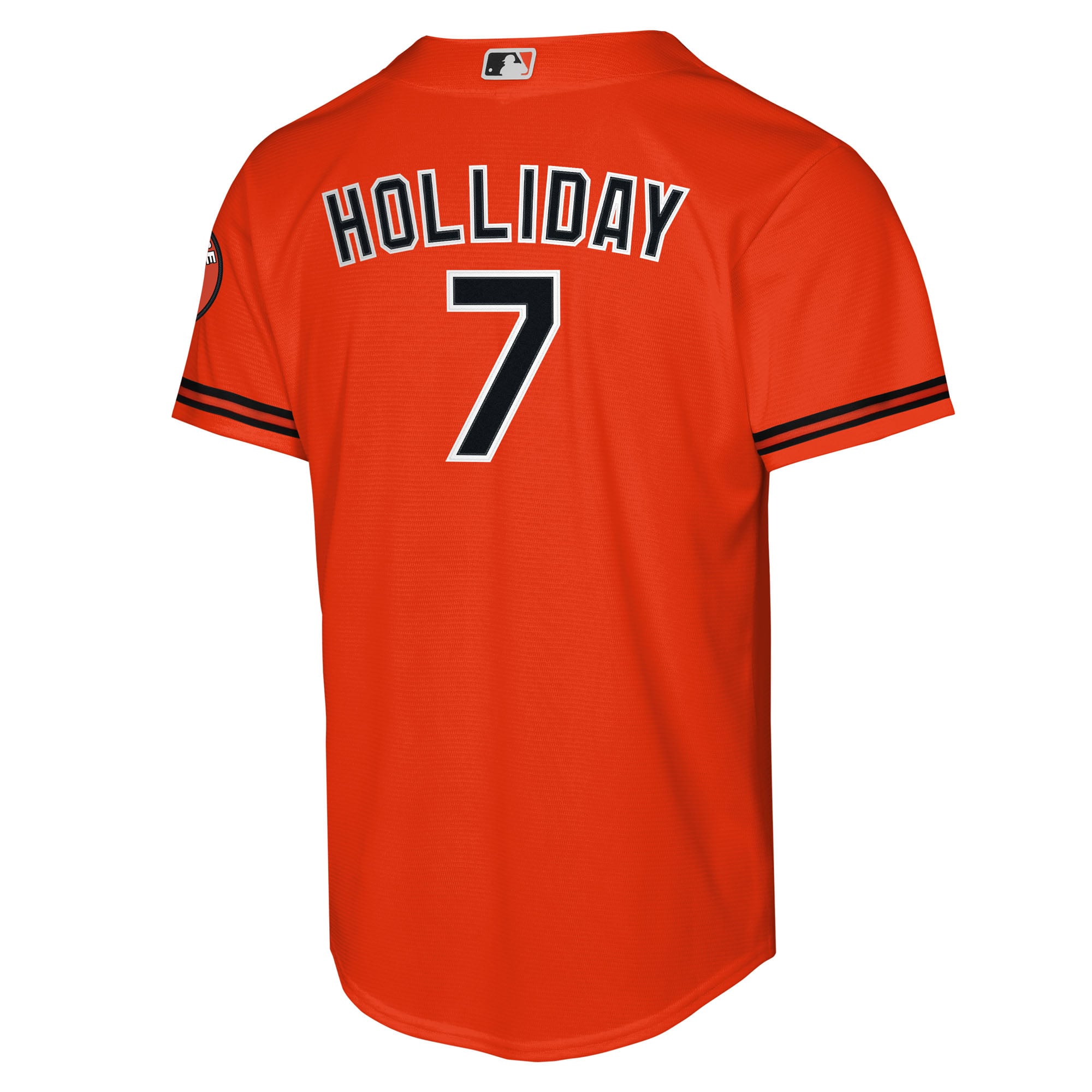 Maillot de stade alternatif orange Nike Jackson Holliday pour jeunes des Orioles Baltimore
