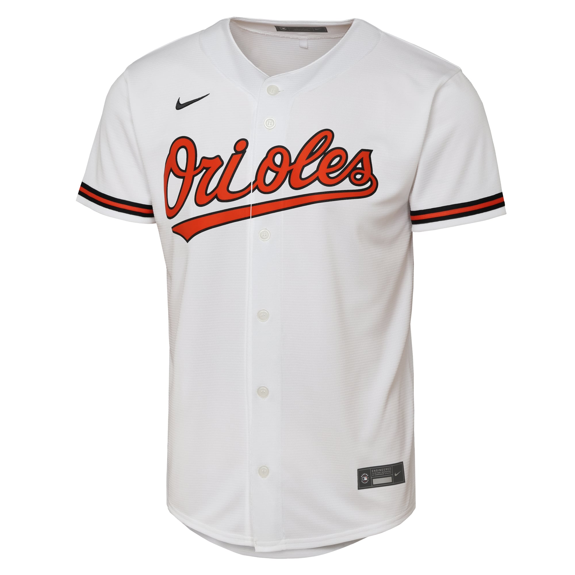 Maillot réplique domicile blanc Nike Jackson Holliday des Orioles de Baltimore pour enfant