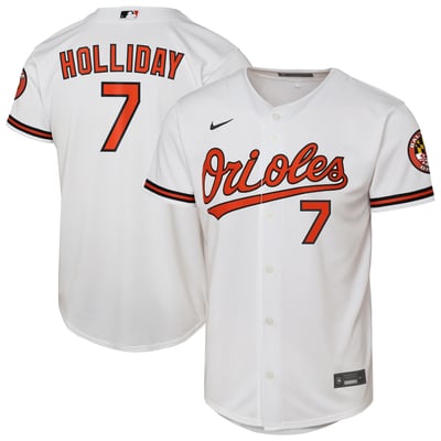 Jackson Holliday Baltimore Orioles Nike Youth Home Stadium Jersey - White